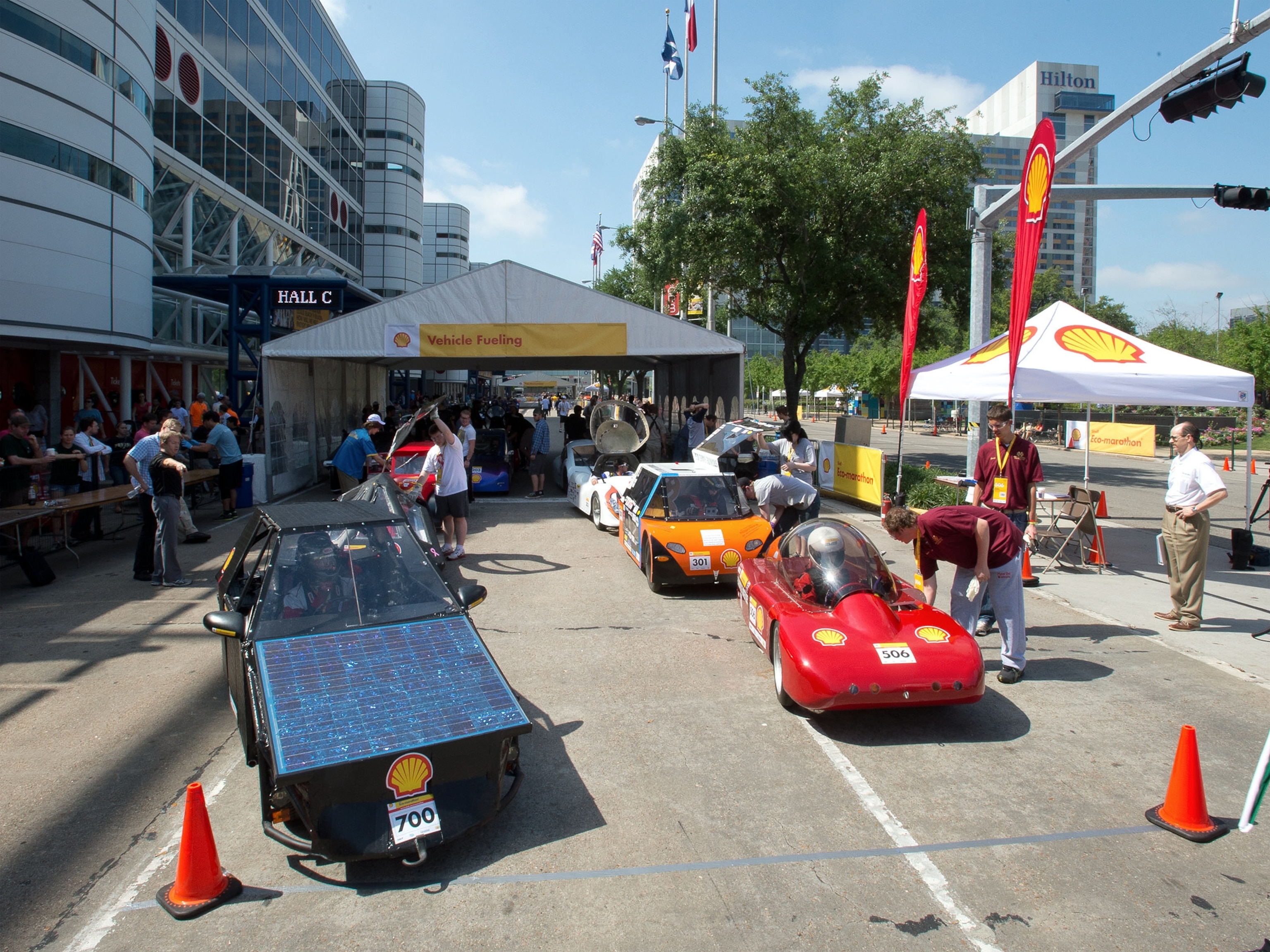 Picture - urban concept cars at Shell Eco-marathon Americas 2012 in Houston