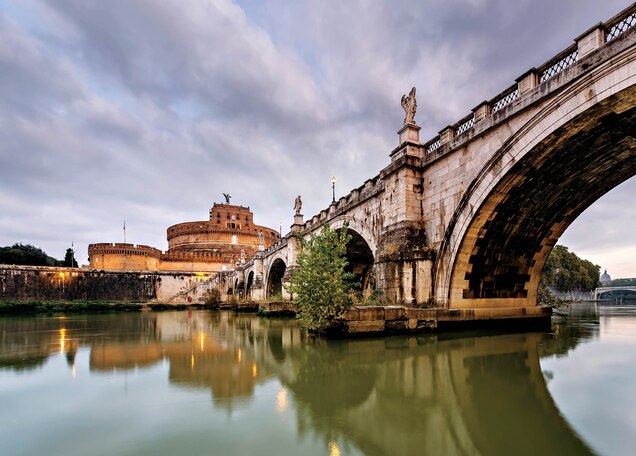 Built as a mausoleum for Emperor Hadrian on the banks of the Tiber, Castel Sant&rsquo;Angelo is now a museum.
