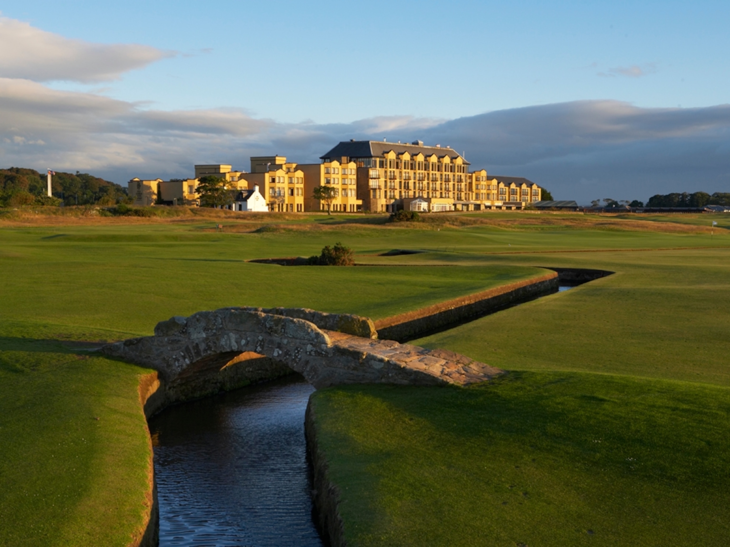 Golf course at the Old Course Hotel