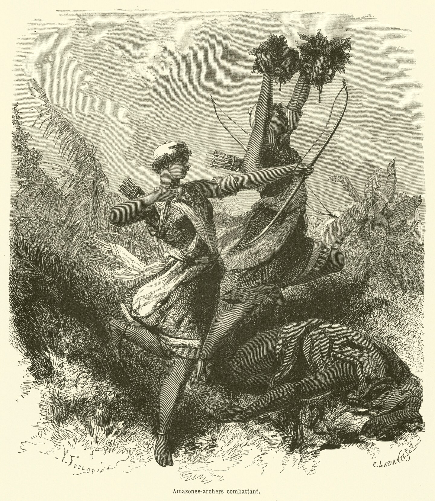 Women warriors Dahomey