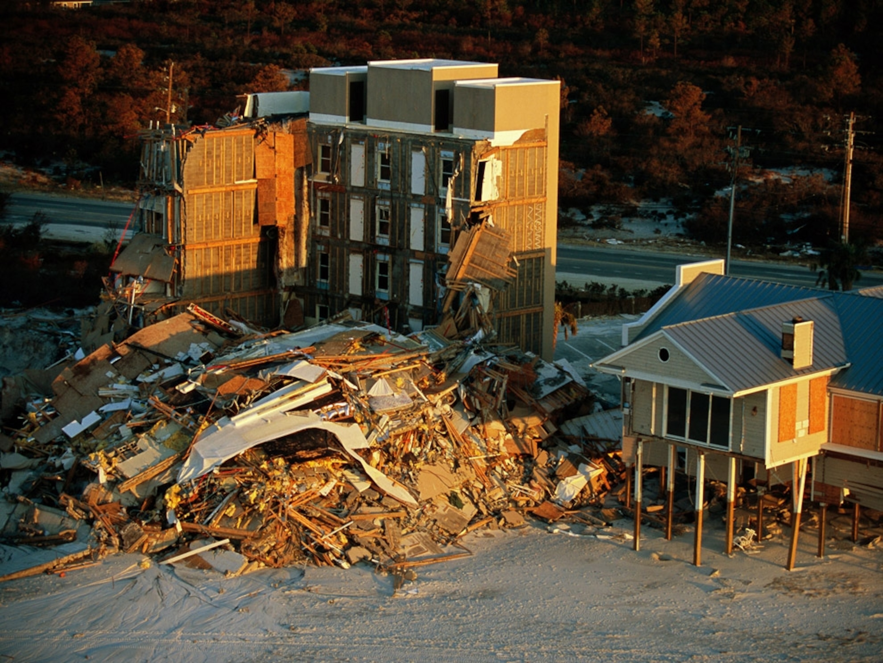 Damage caused by Hurricane Ivan