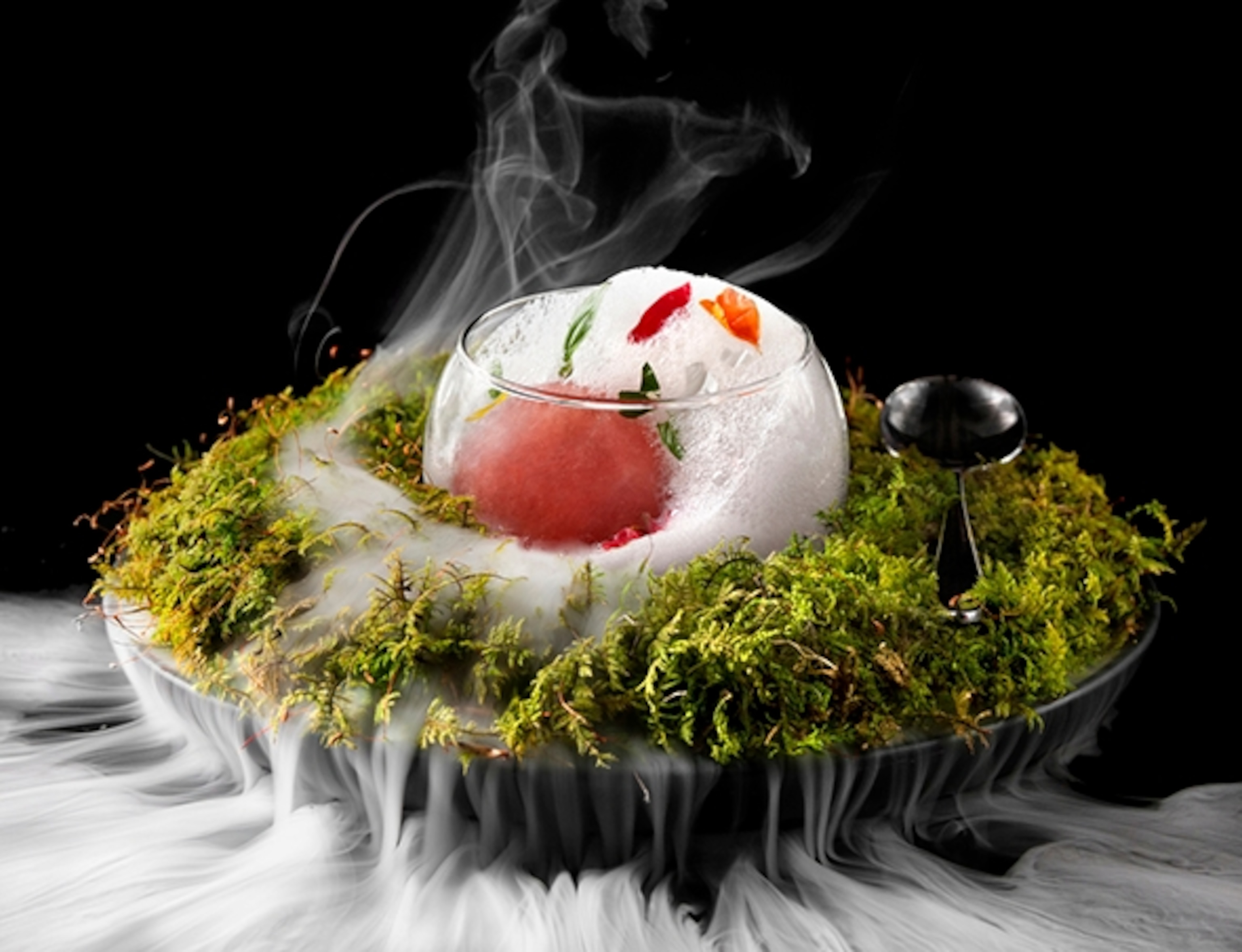 The Spring Thaw cocktail at BarChef (Photograph by Leanne Neufeld, BarChef)