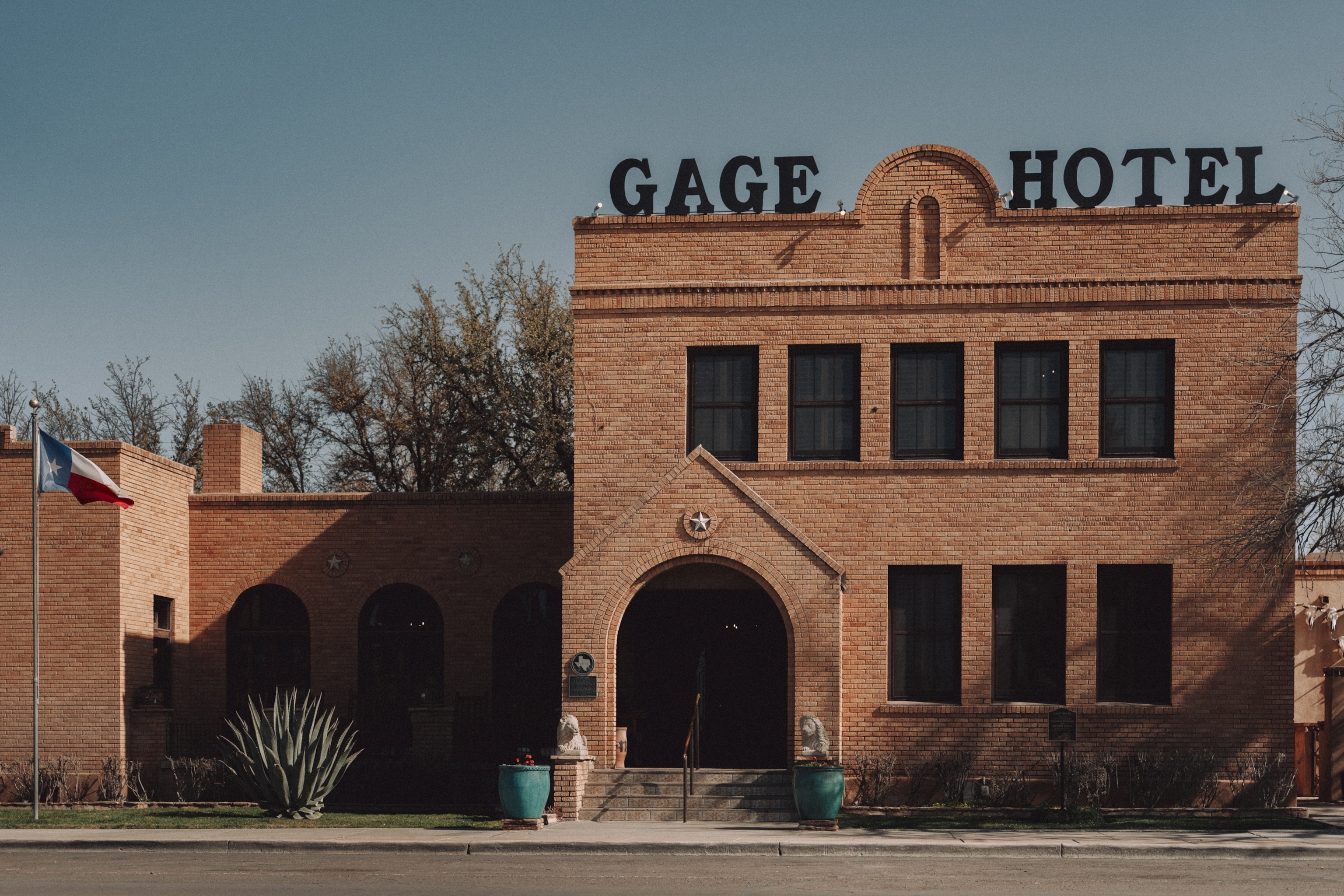 Gage Hotel in Marathon, Texas