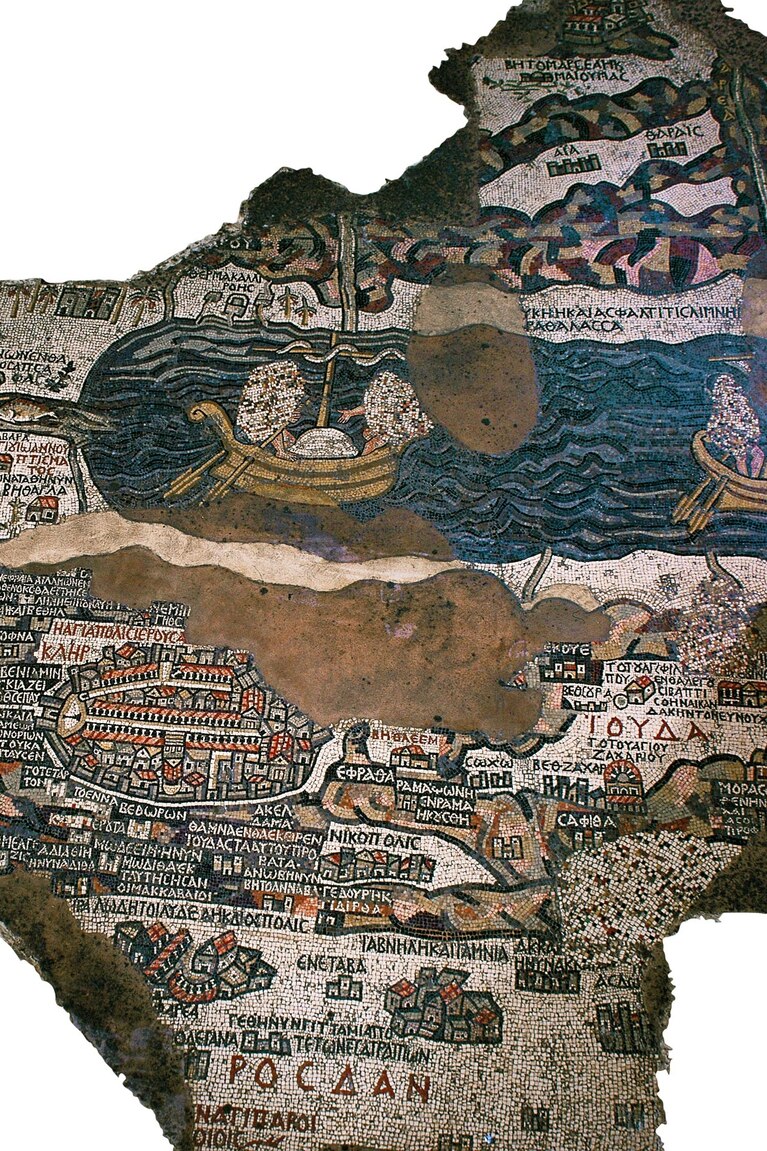 Middle East Landmarks Map