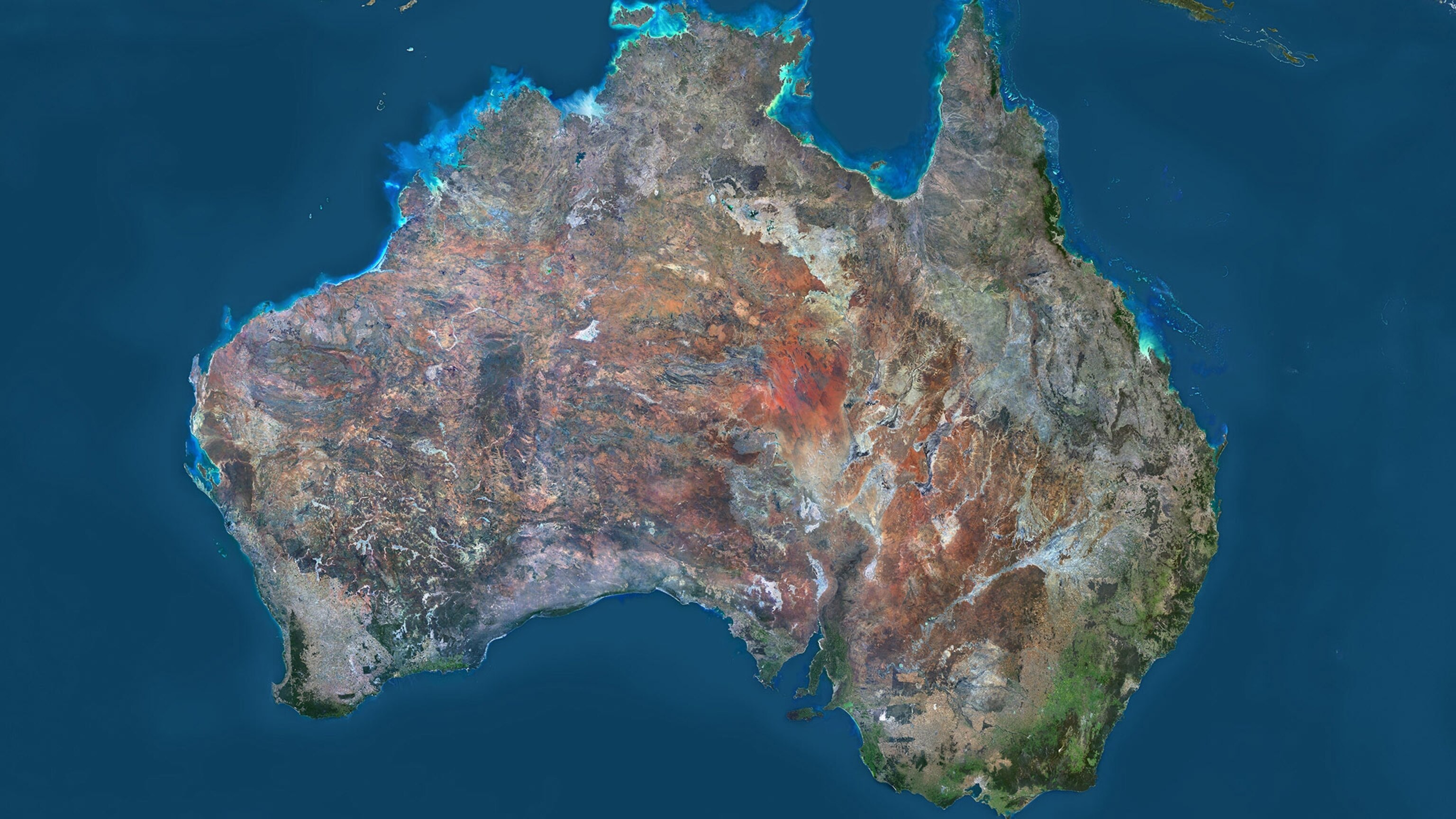 Latest Satellite Images Australia Australia Is Drifting So Fast Gps Can't Keep Up