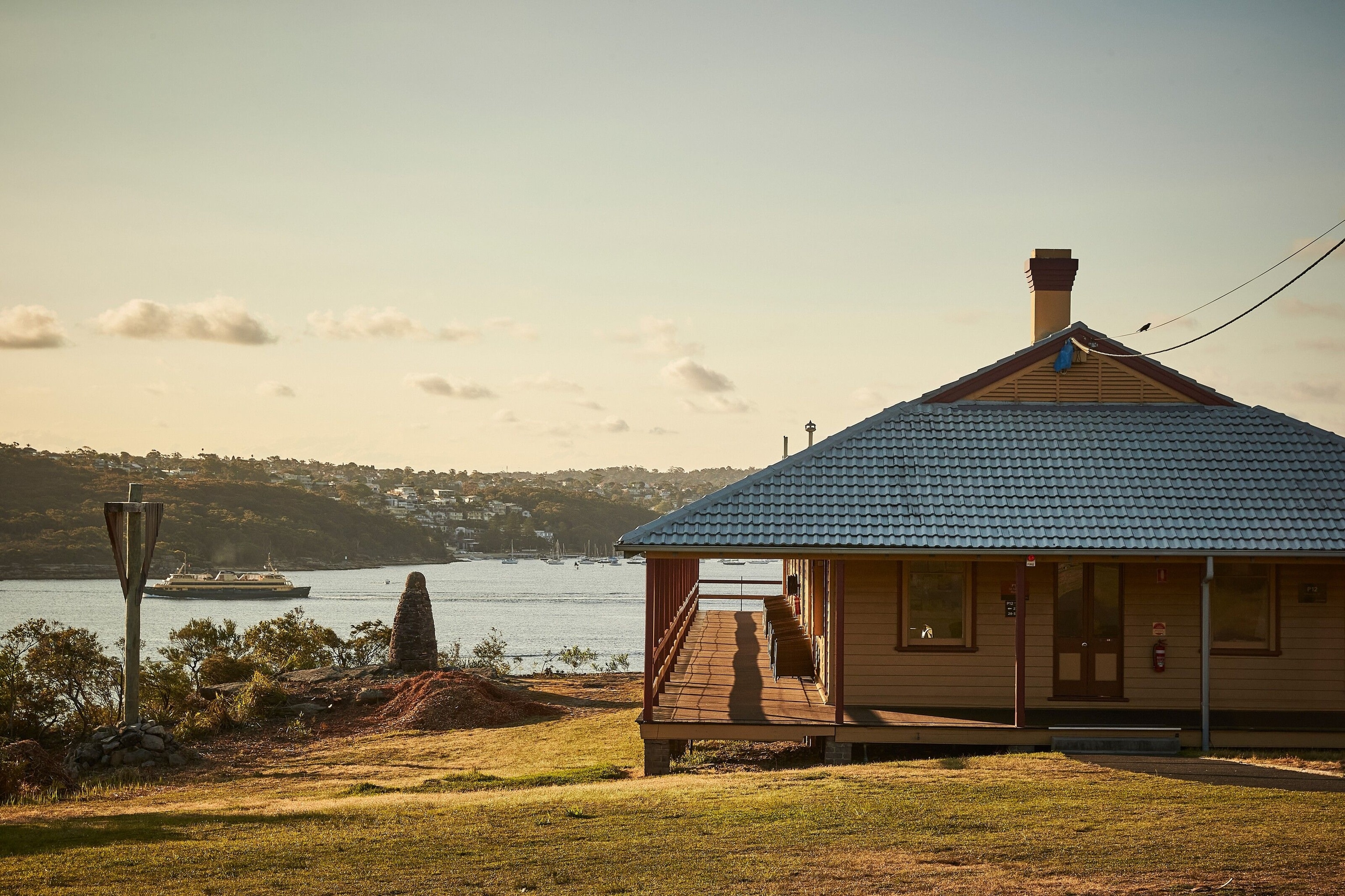 Sea views from Q Station. Prices from A$227 (£120).