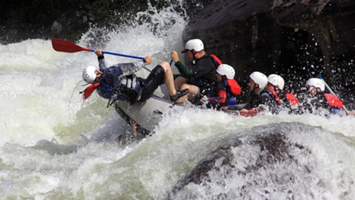 Easy Forward Good Advice on the Gauley River, the East Coast’s
