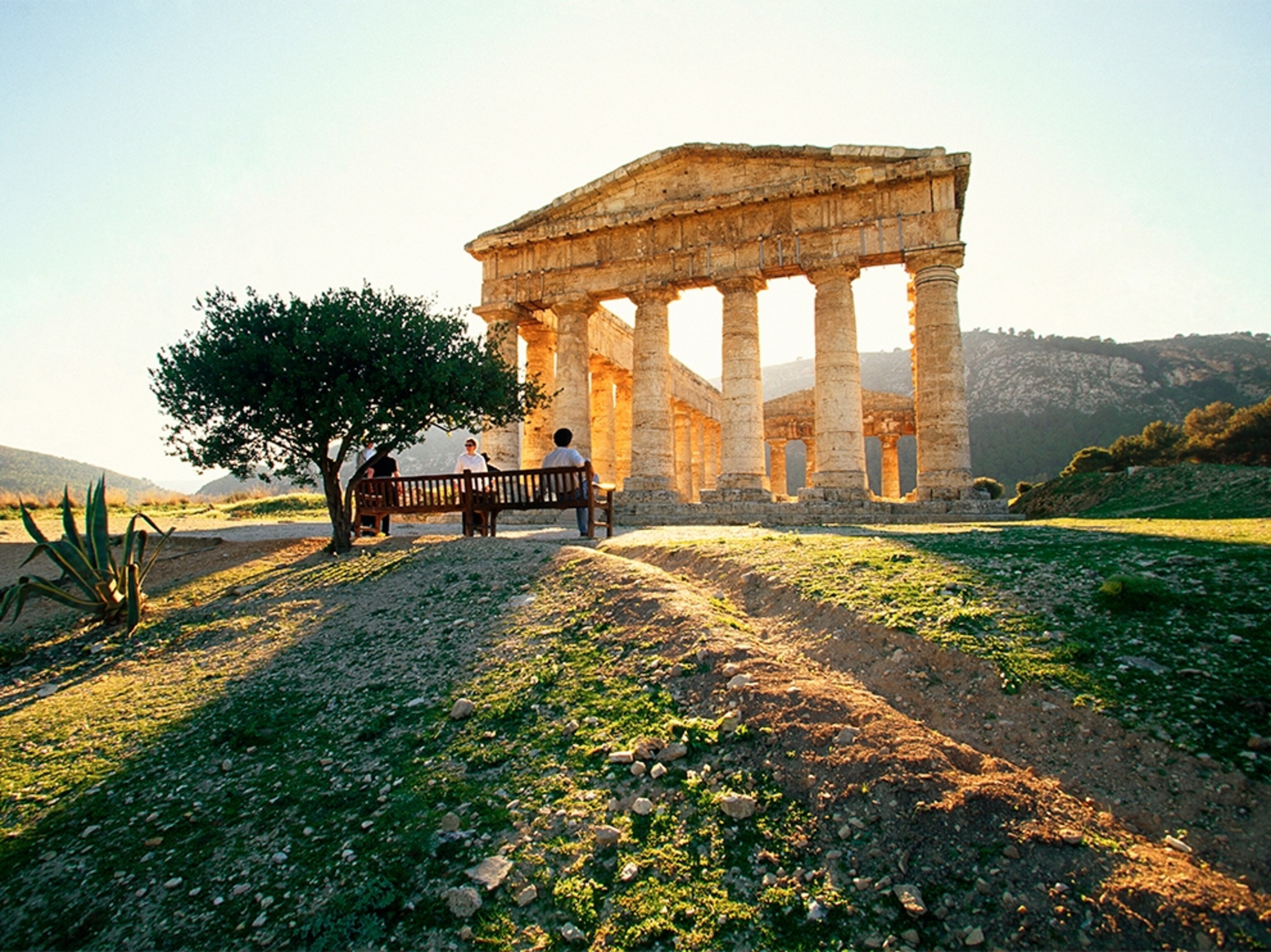 Segesta temple in Sicily, Italy