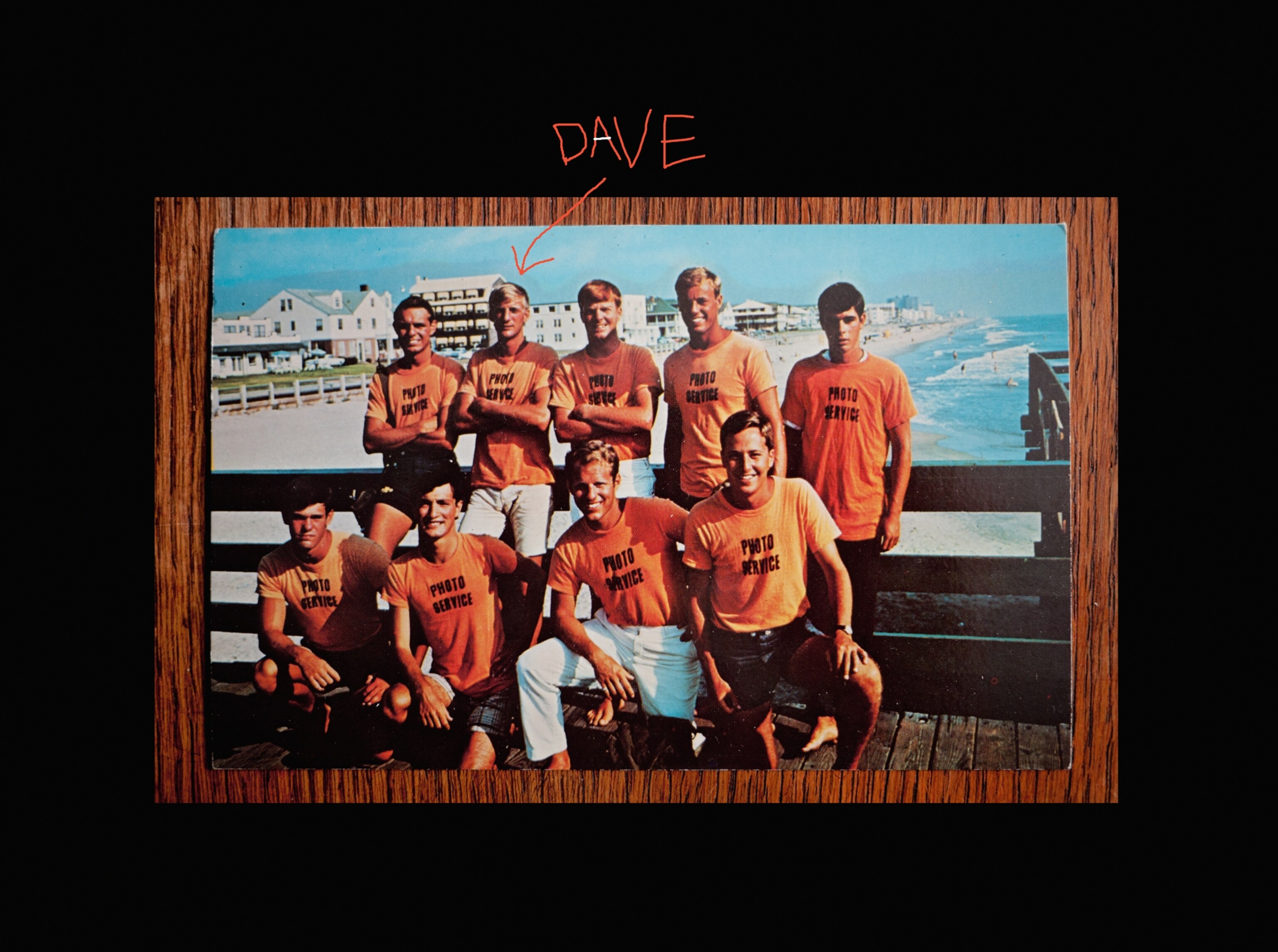 David Alan Harvey when he worked as a photo service member at Virginia beach