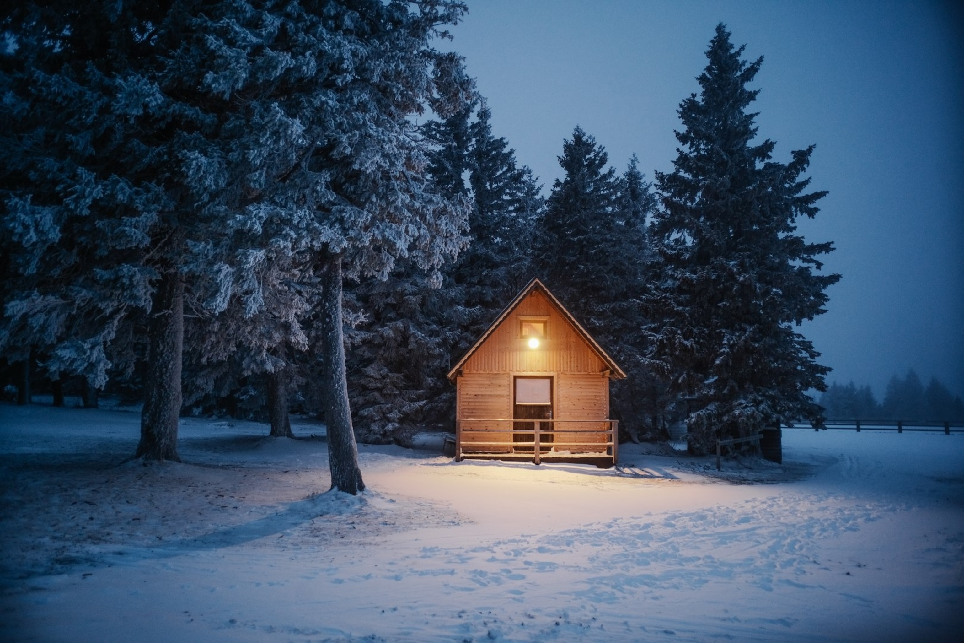 Rogla's rustic mountain huts