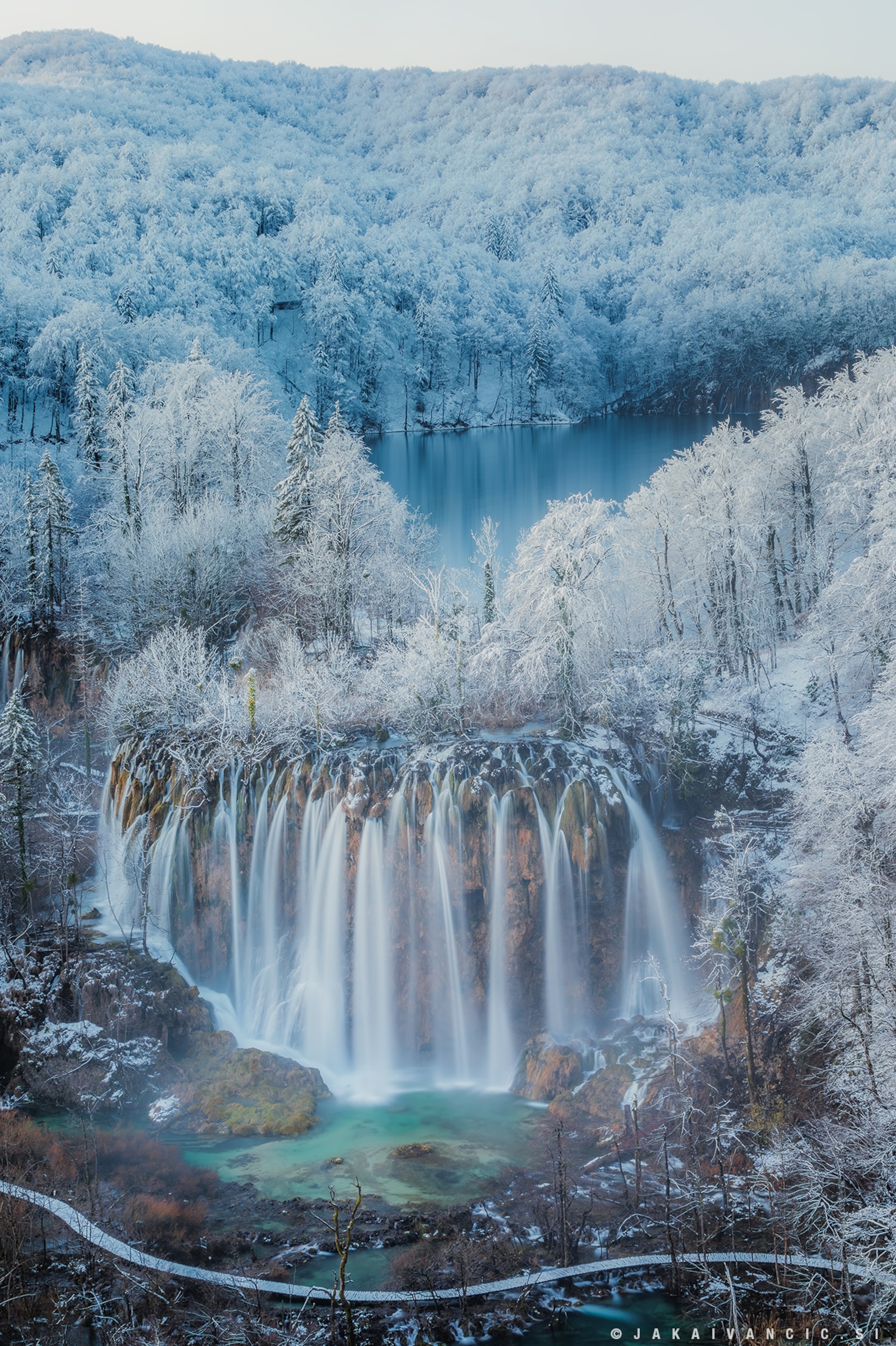 Plitvice lakes in Croatia