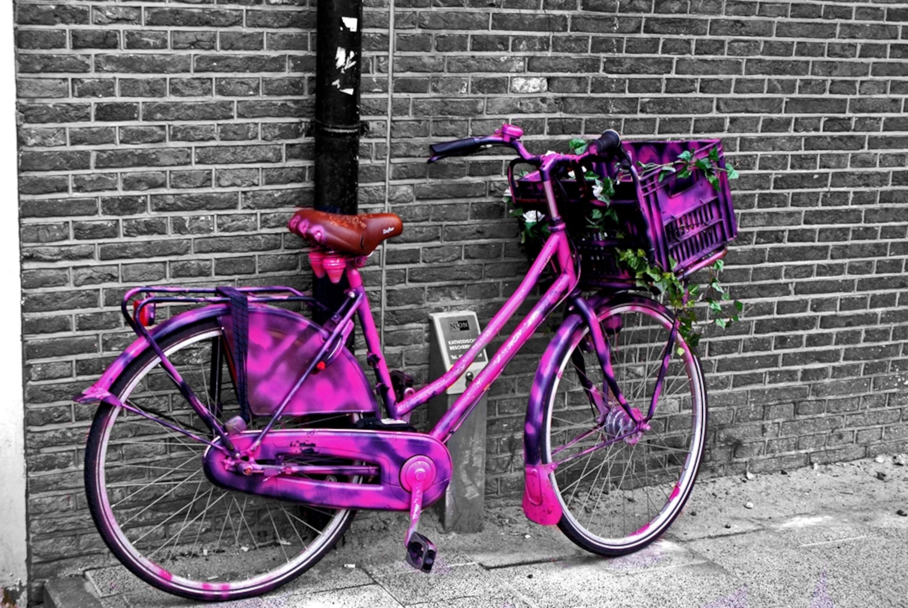 A bicycle in Amsterdam