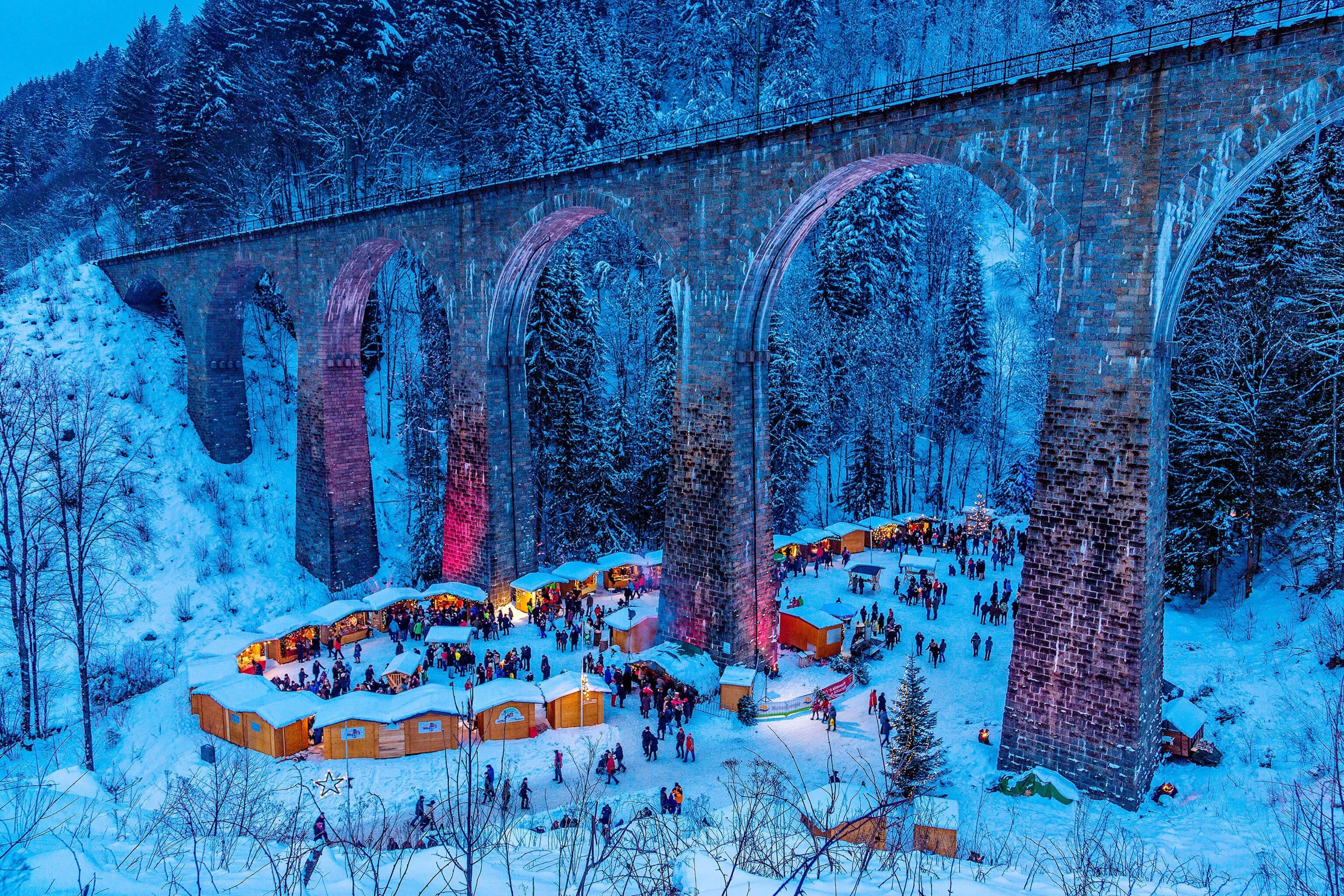 a holiday market in Germany