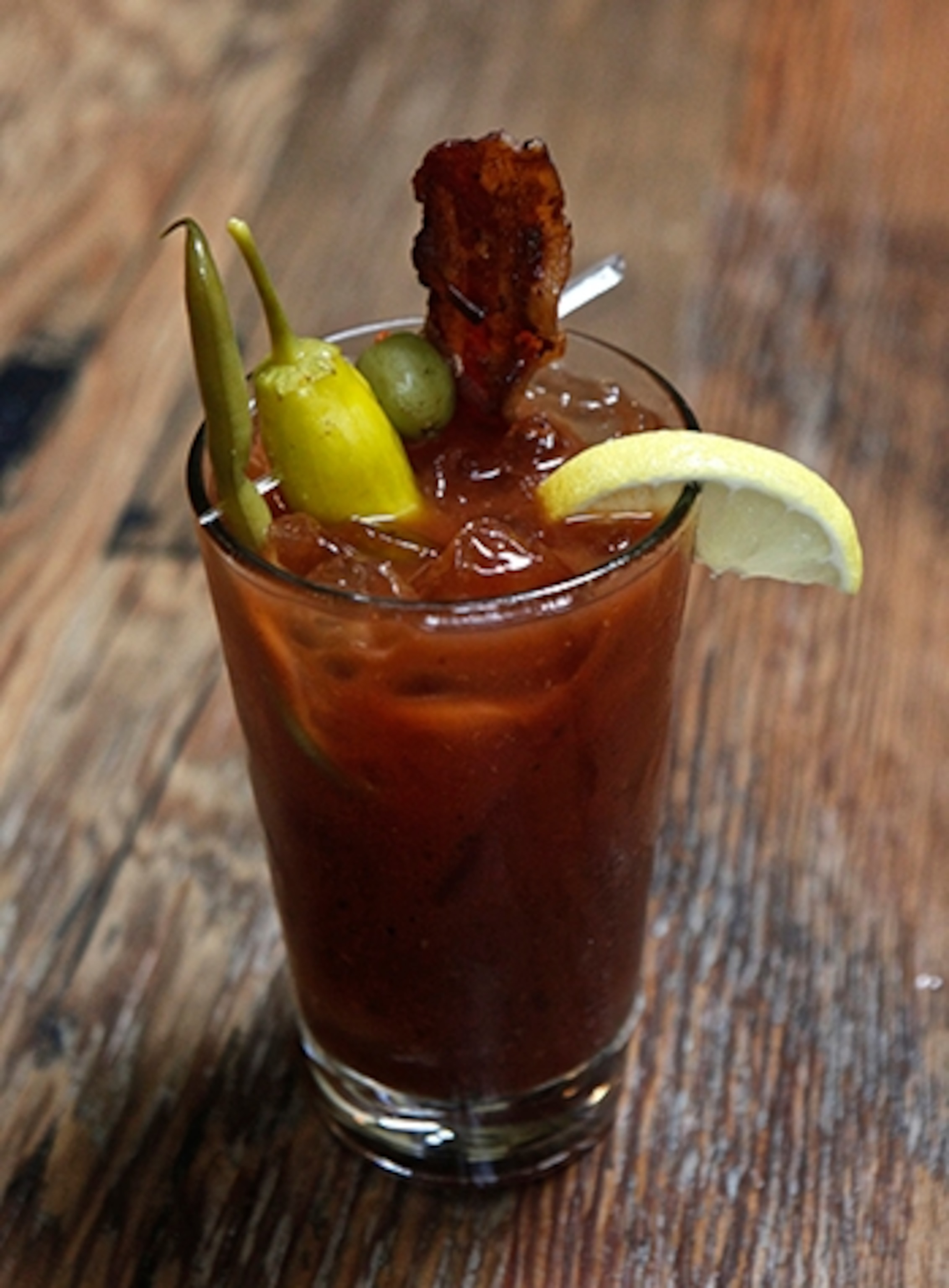 San Francisco's signature drink: The Bloody Mary (Photograph by Jill Schneider)