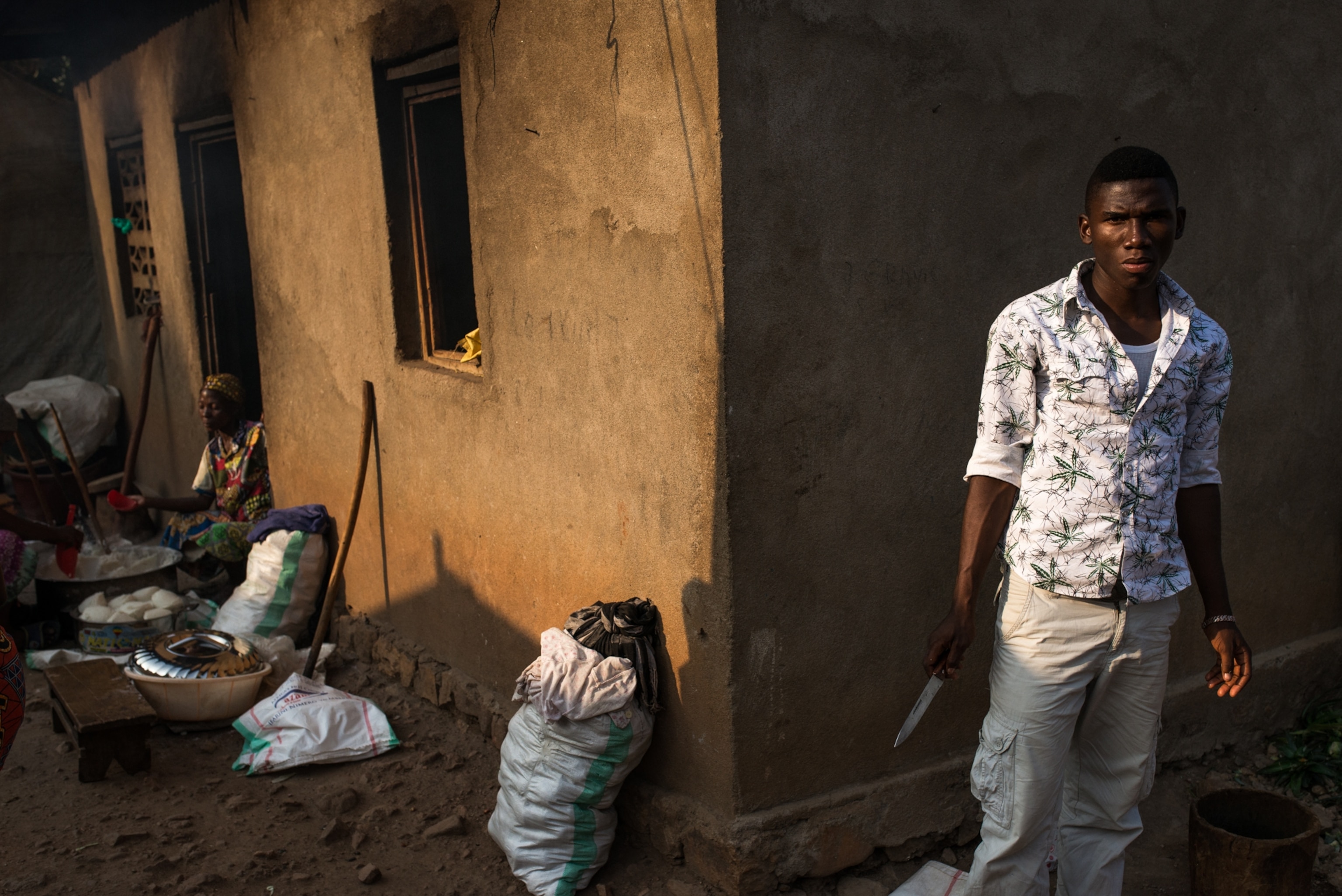 An orphanage in the DRC