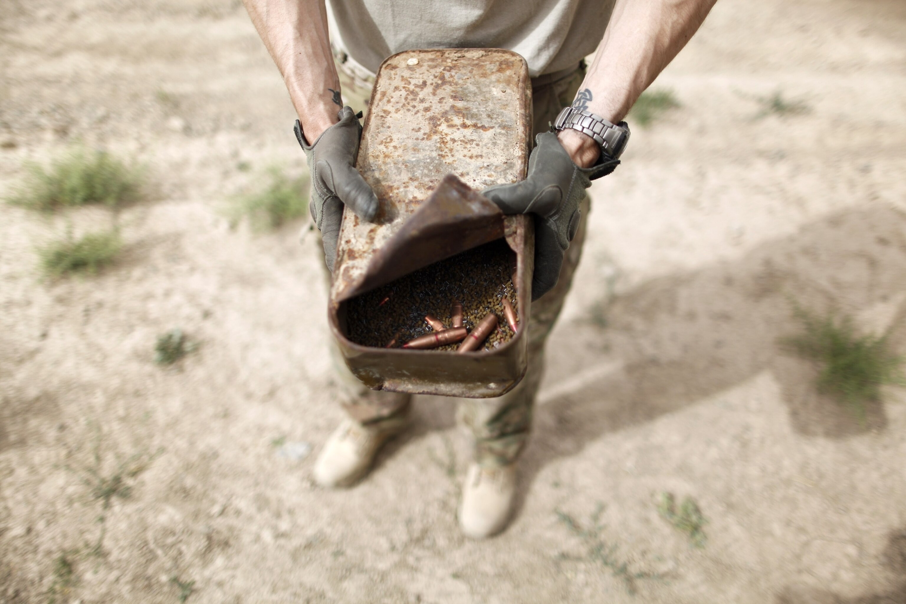 IED picture: Improvised explosive device in Afghanistan in one of the best pictures of May 2012