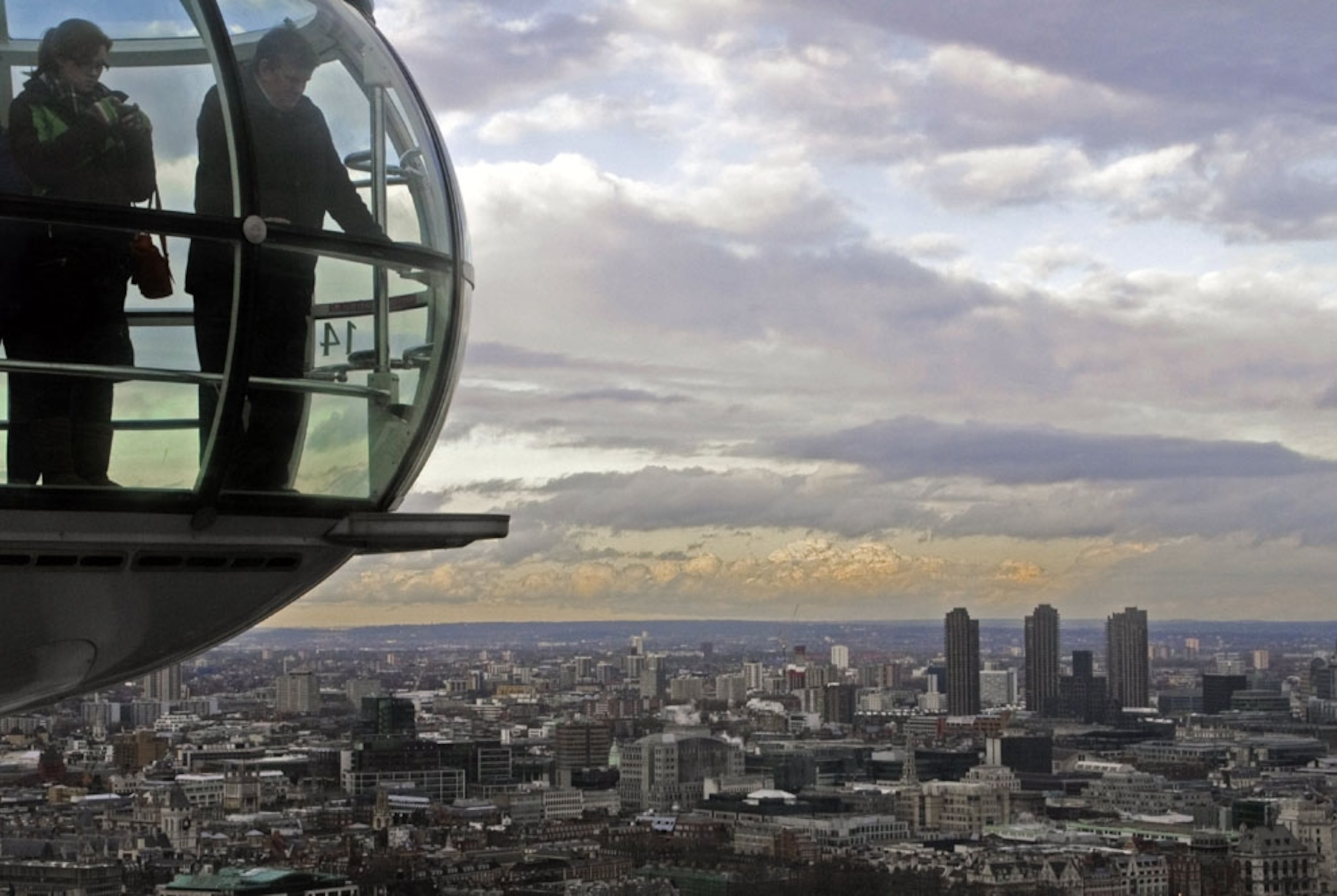 View from the London Eye