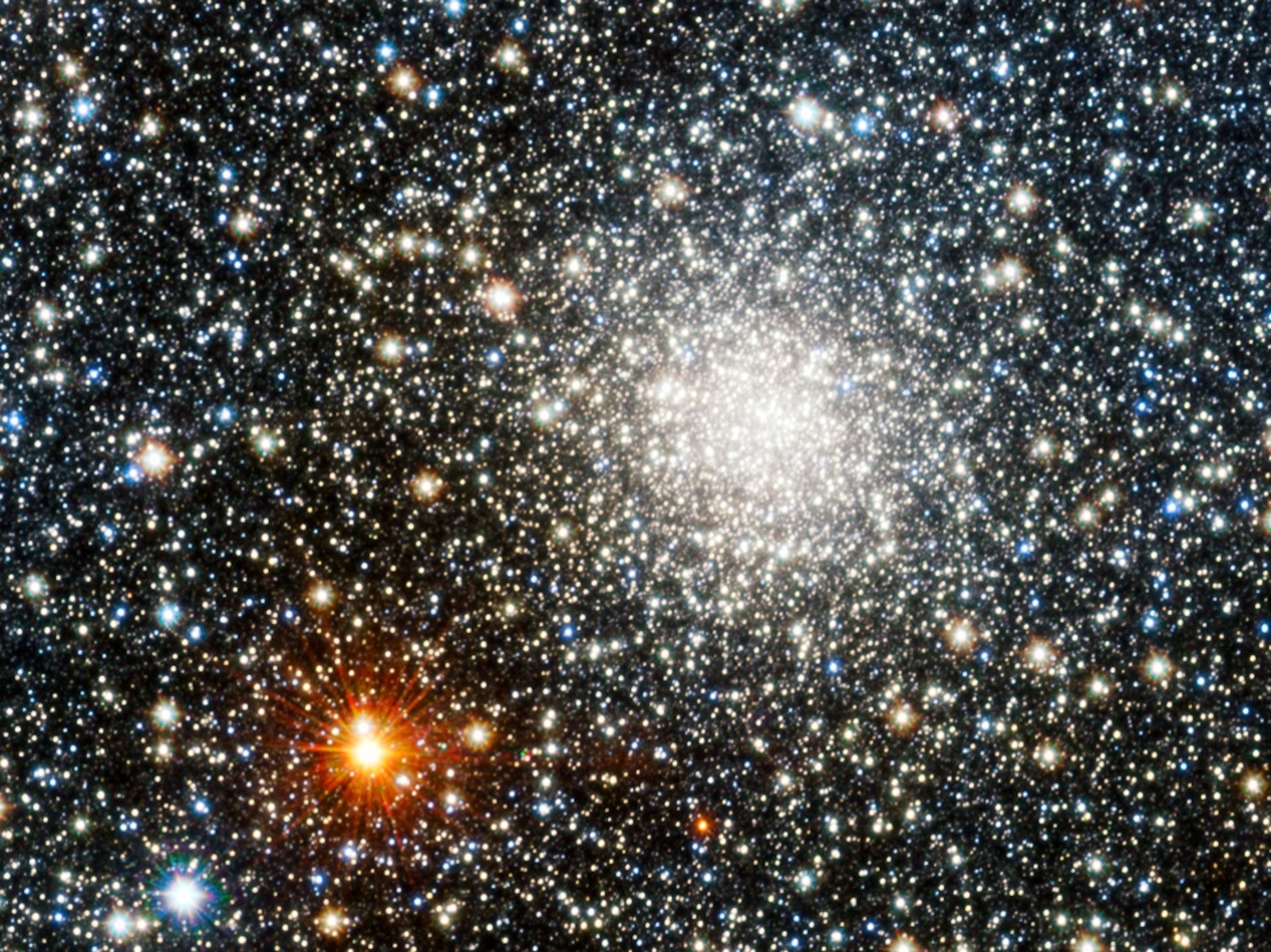 Stars picture: A globular star cluster