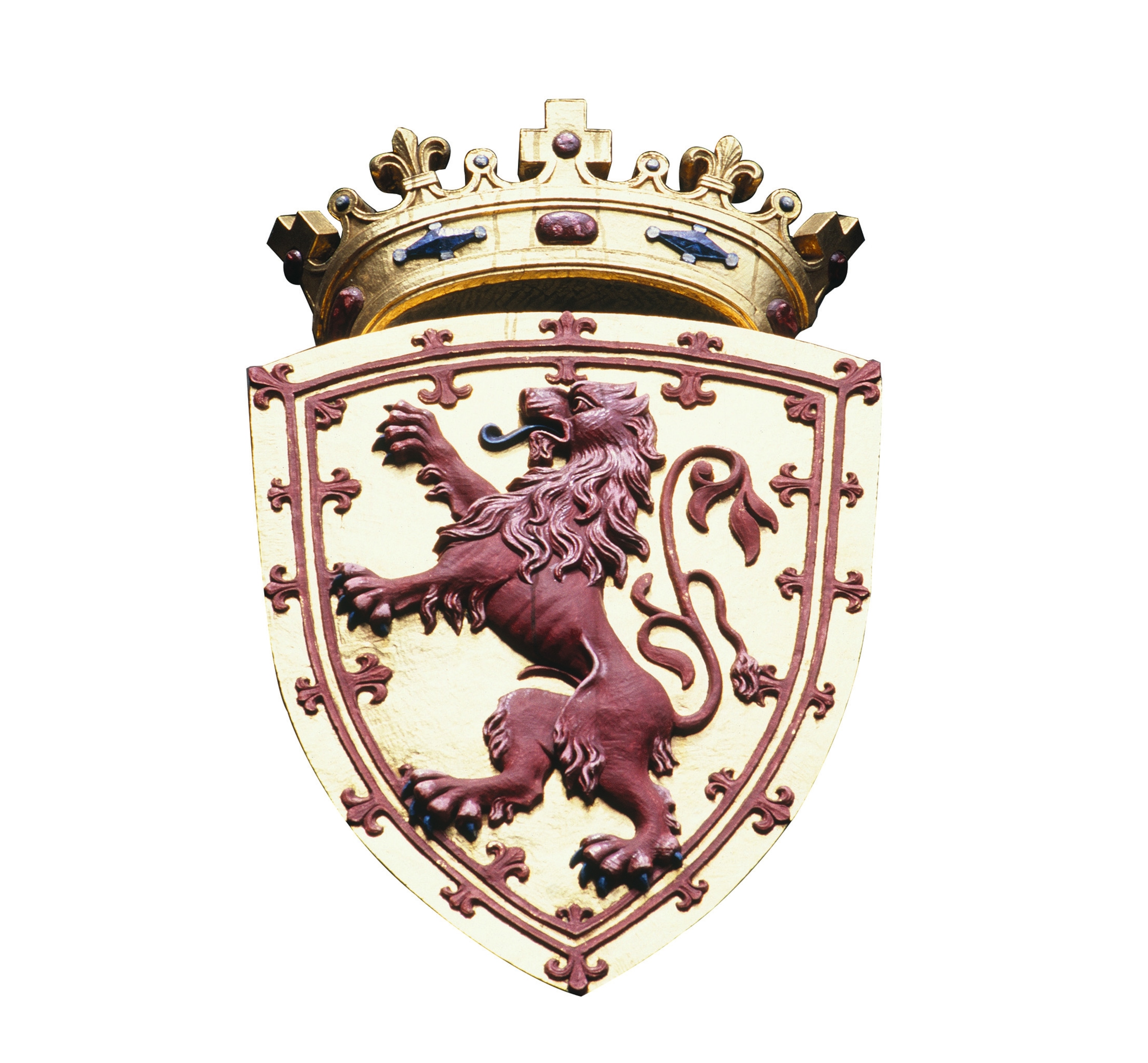 The emblem of the Scottish royal family.