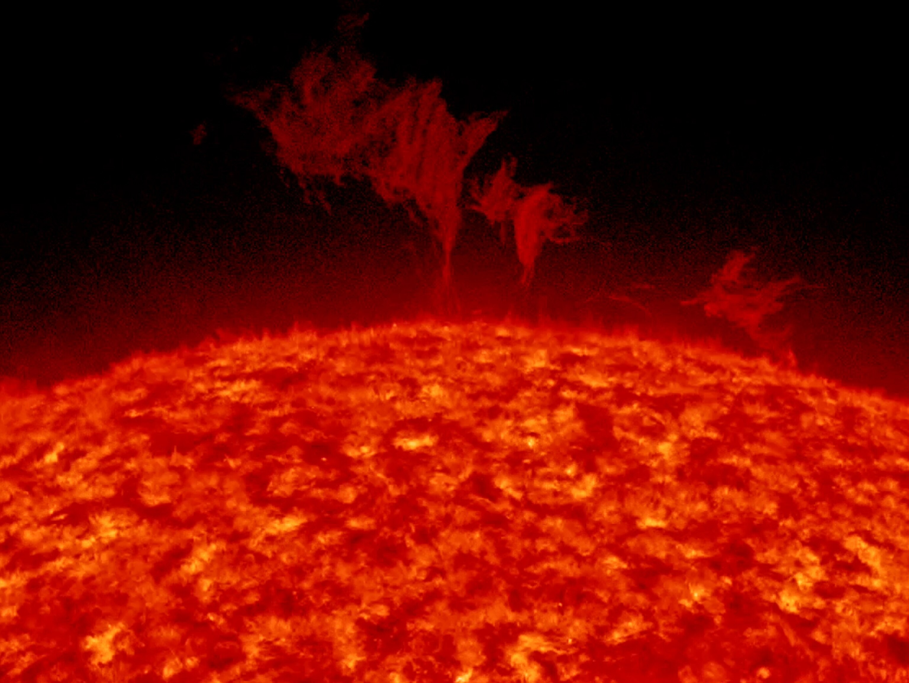 Plasma picture - one of the best space photos this week.