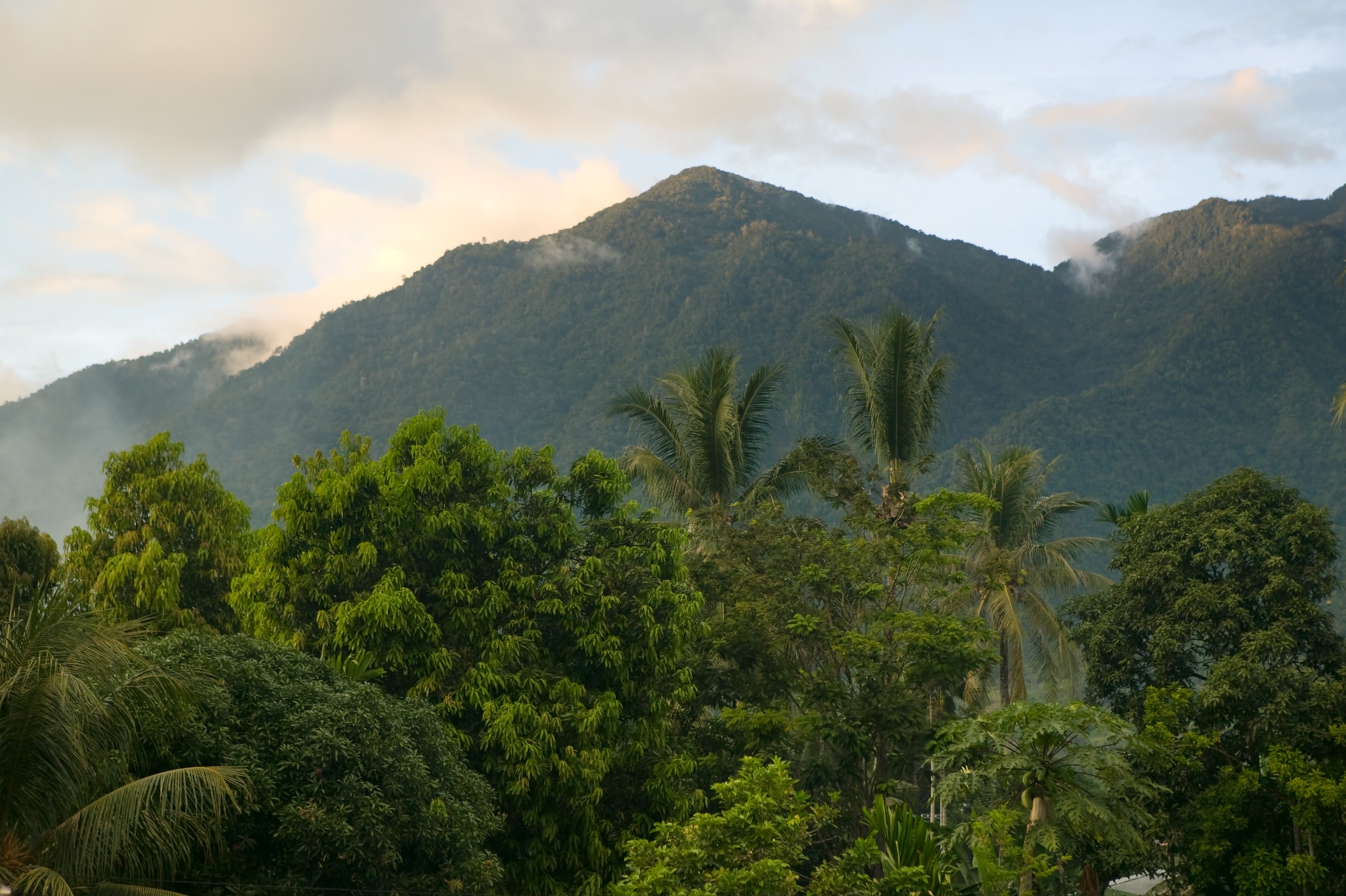 A photo of Cyclops Mountains