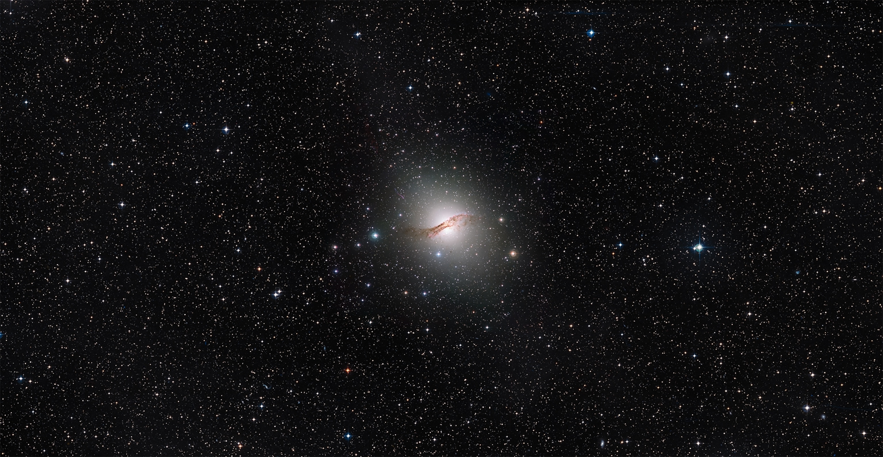 the galaxy Centaurus A.