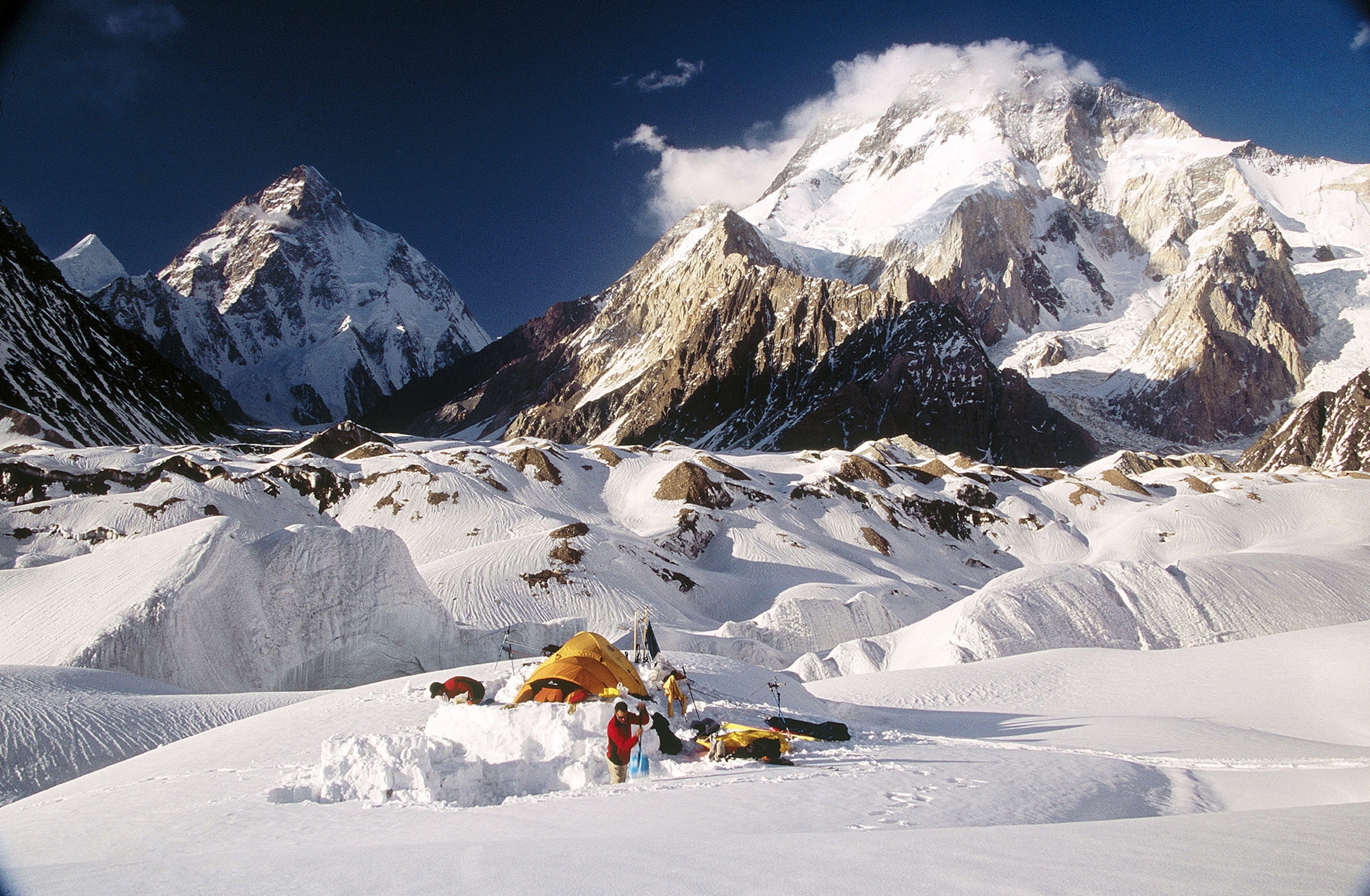 Broad Peak in winter