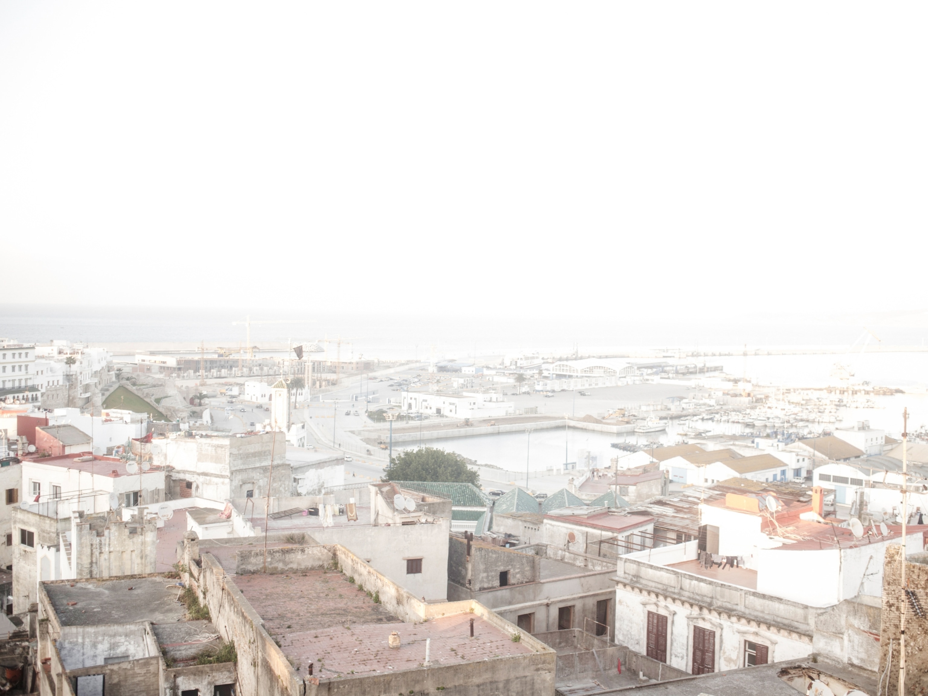 the city of Tangier, Morocco