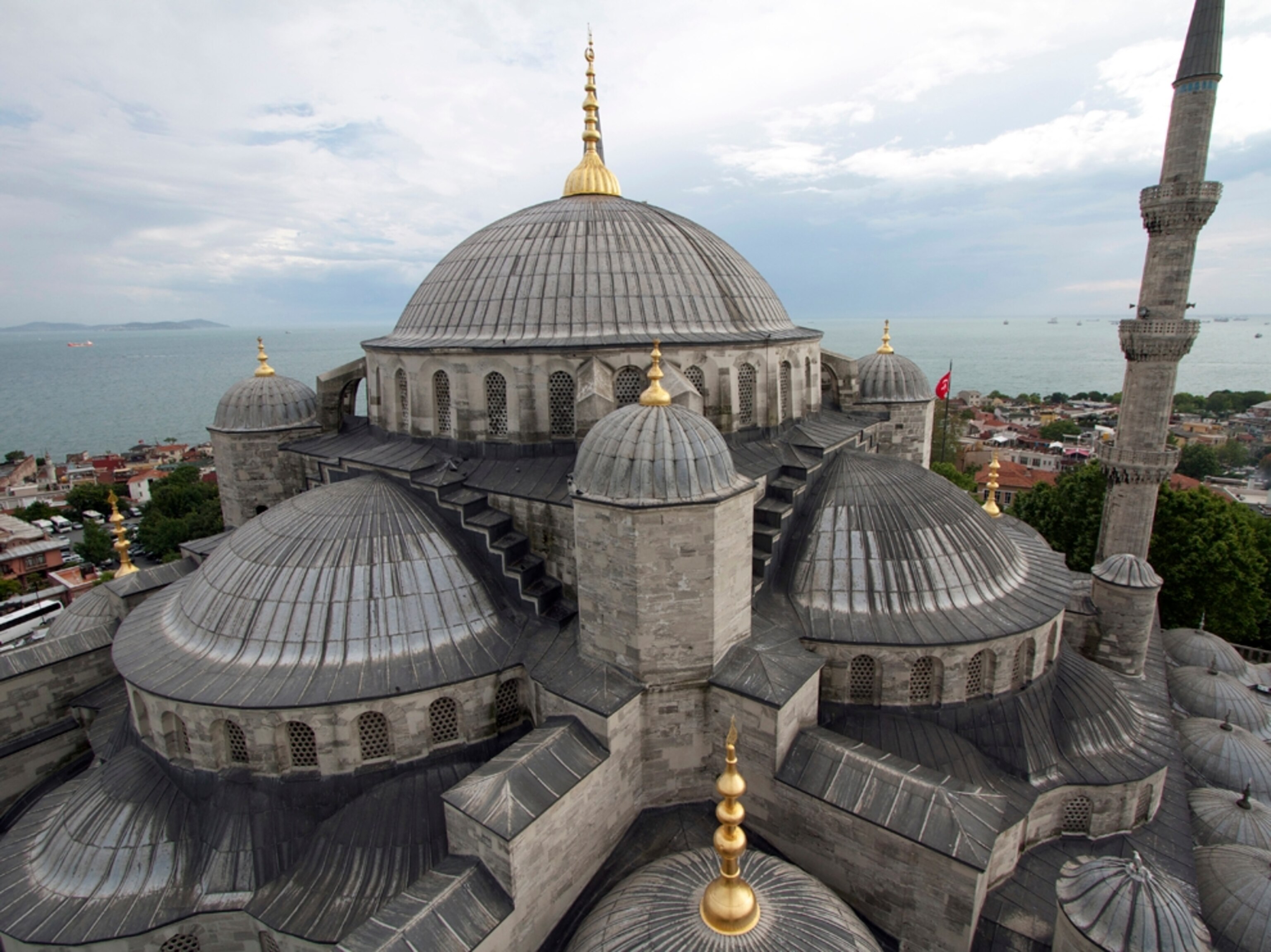 the Hagia Sophia in Turkey