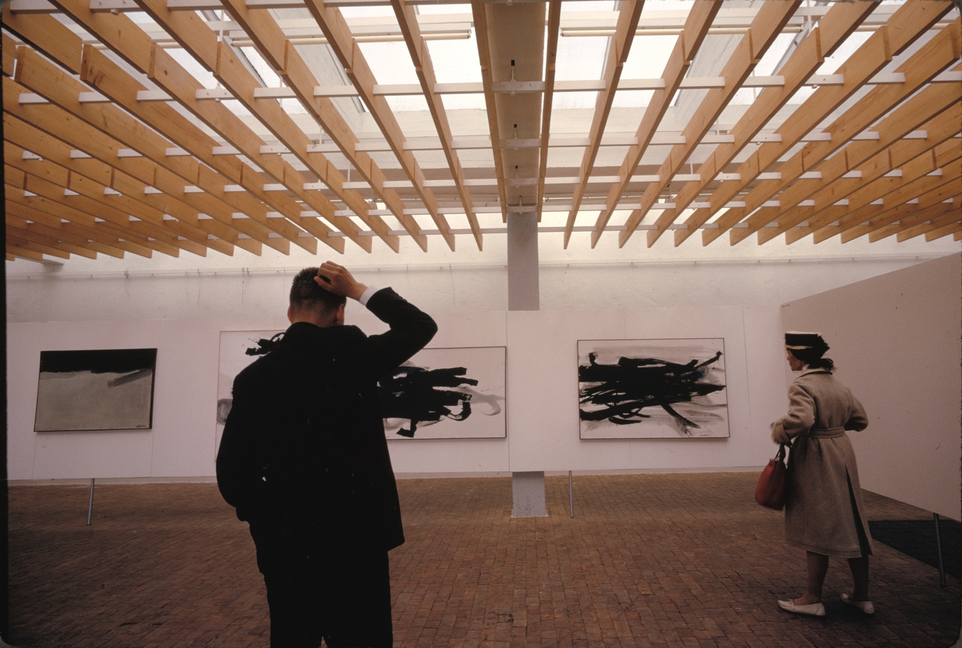 Visitors at the Academy of Arts