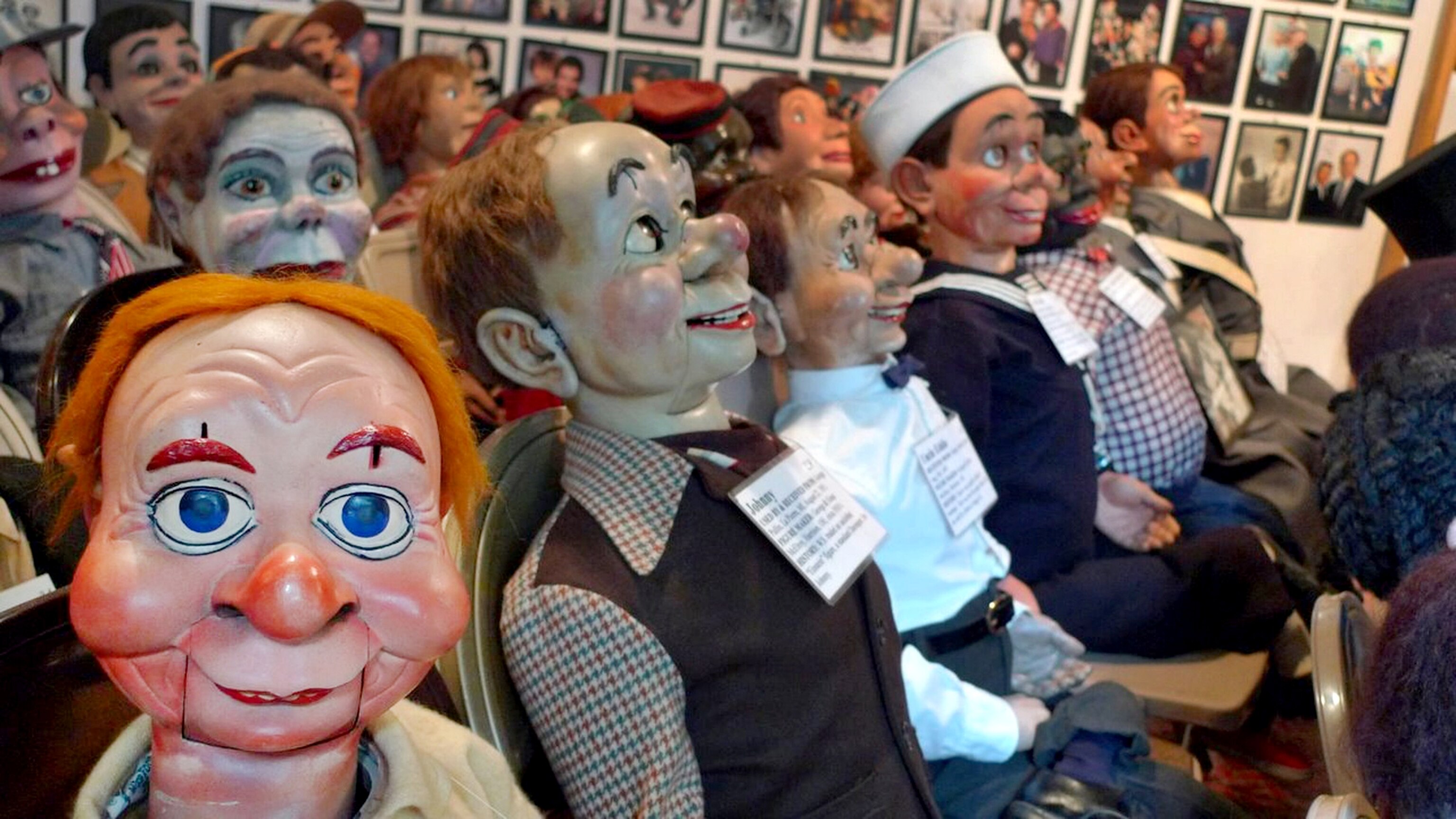 ventriloquist puppets at Vent Haven Museum in Fort Mitchell, Kentucky