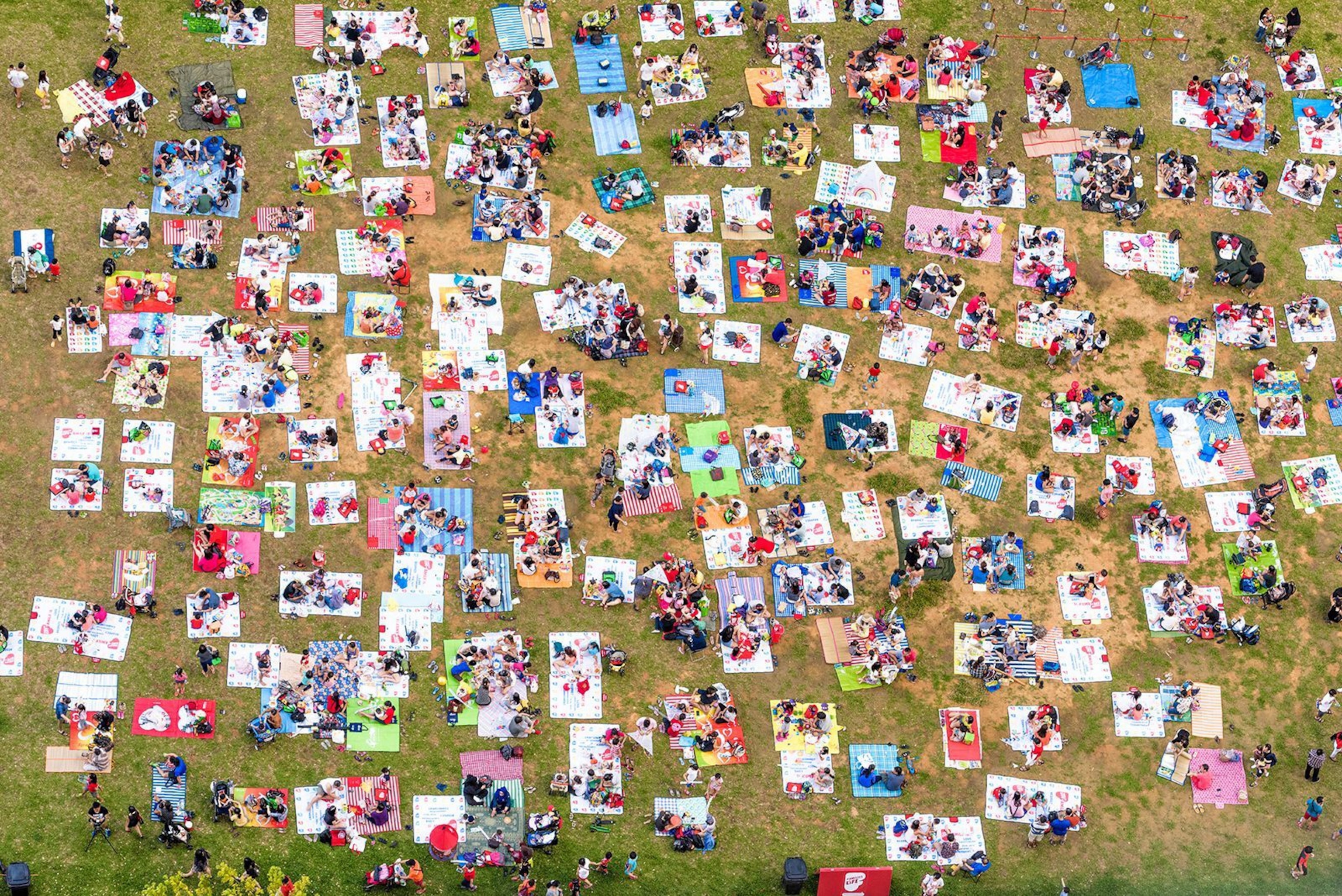 picnics at a park in Singapore
