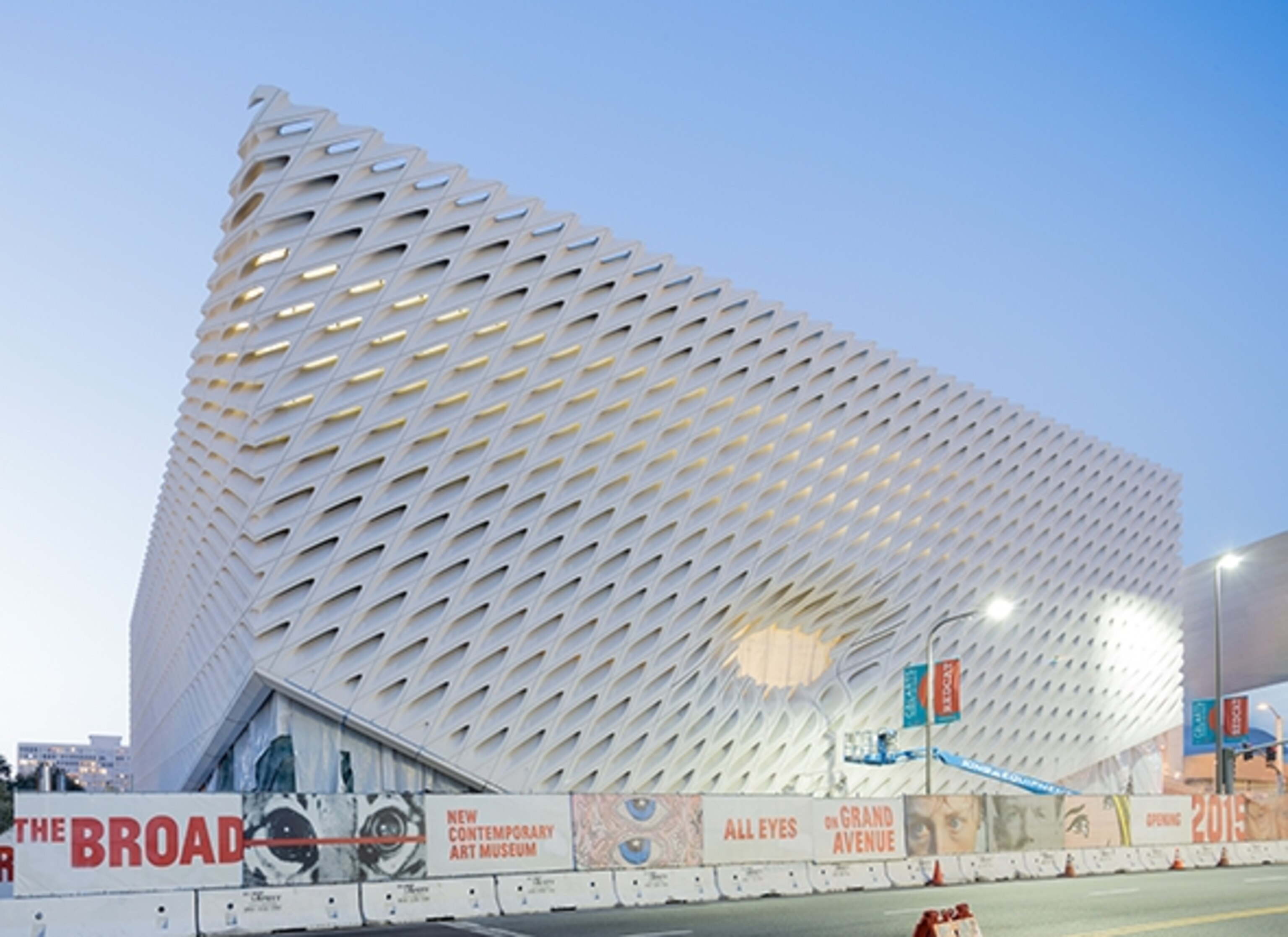 The Broad is currently under construction, and will open to the public in September of 2015. (Photograph by Iwan Baan)