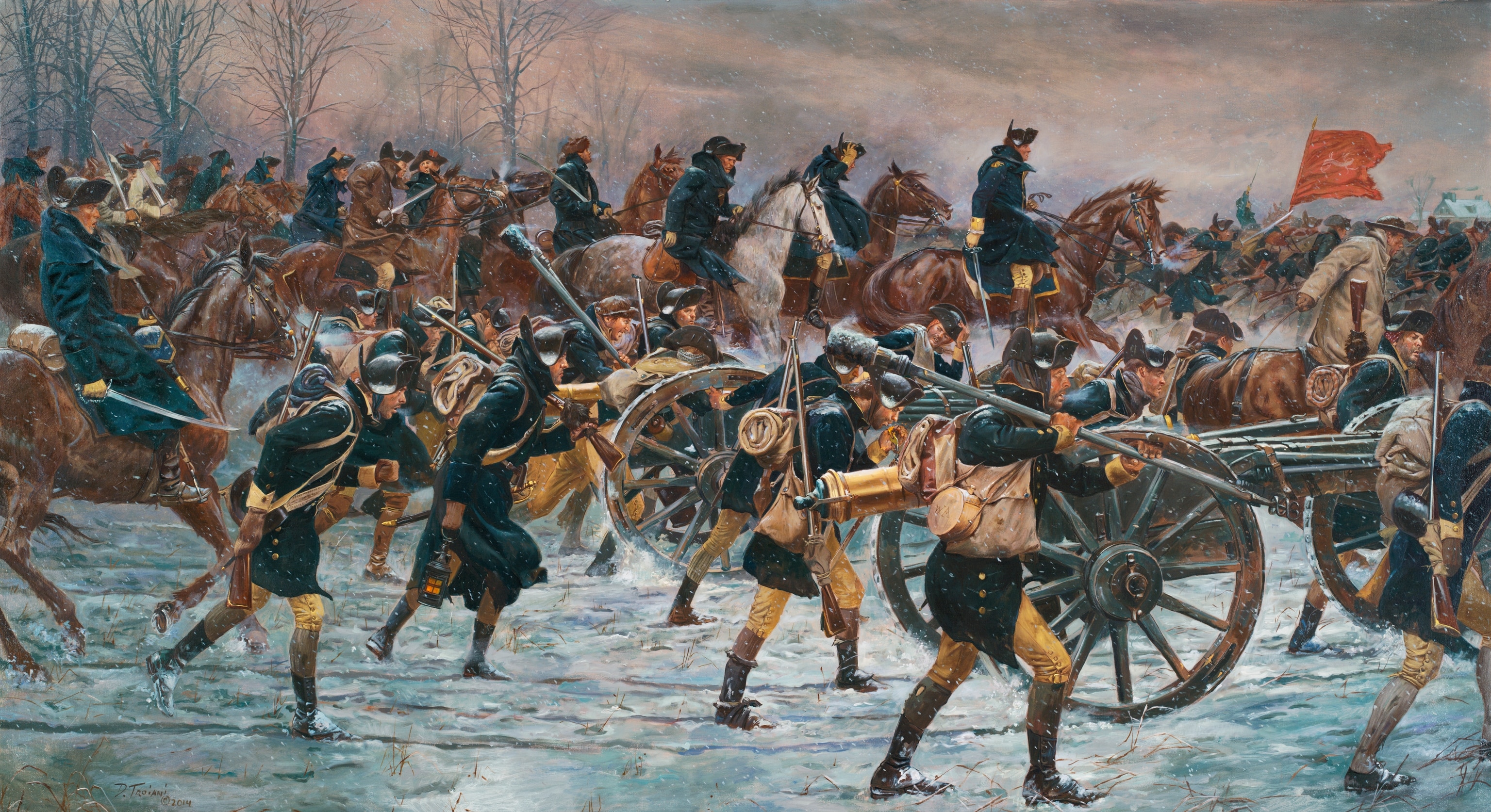 Victory or Death, Advance on Trenton