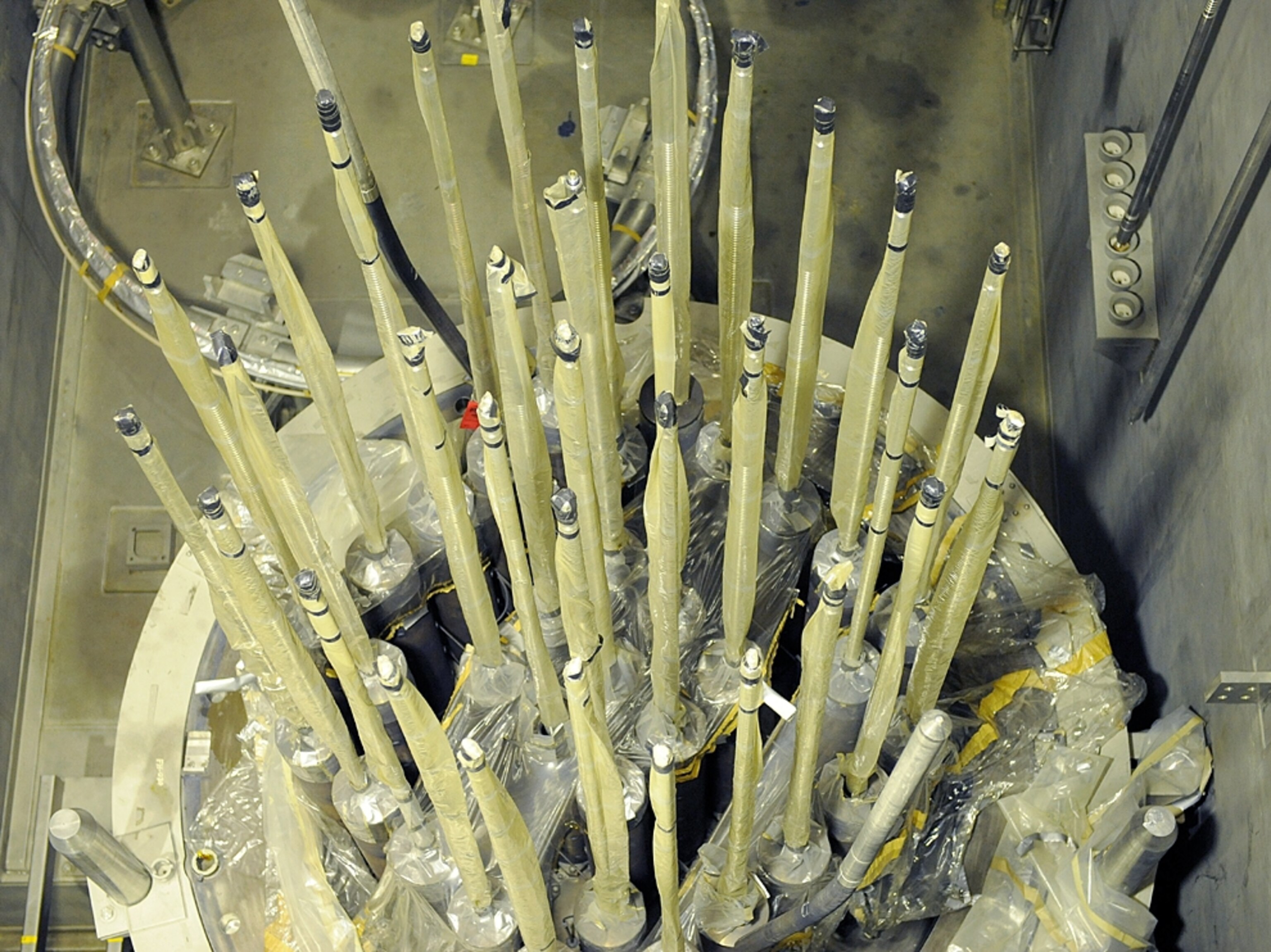 Nuclear power picture: Bataan, Philippines, plant reactor rods