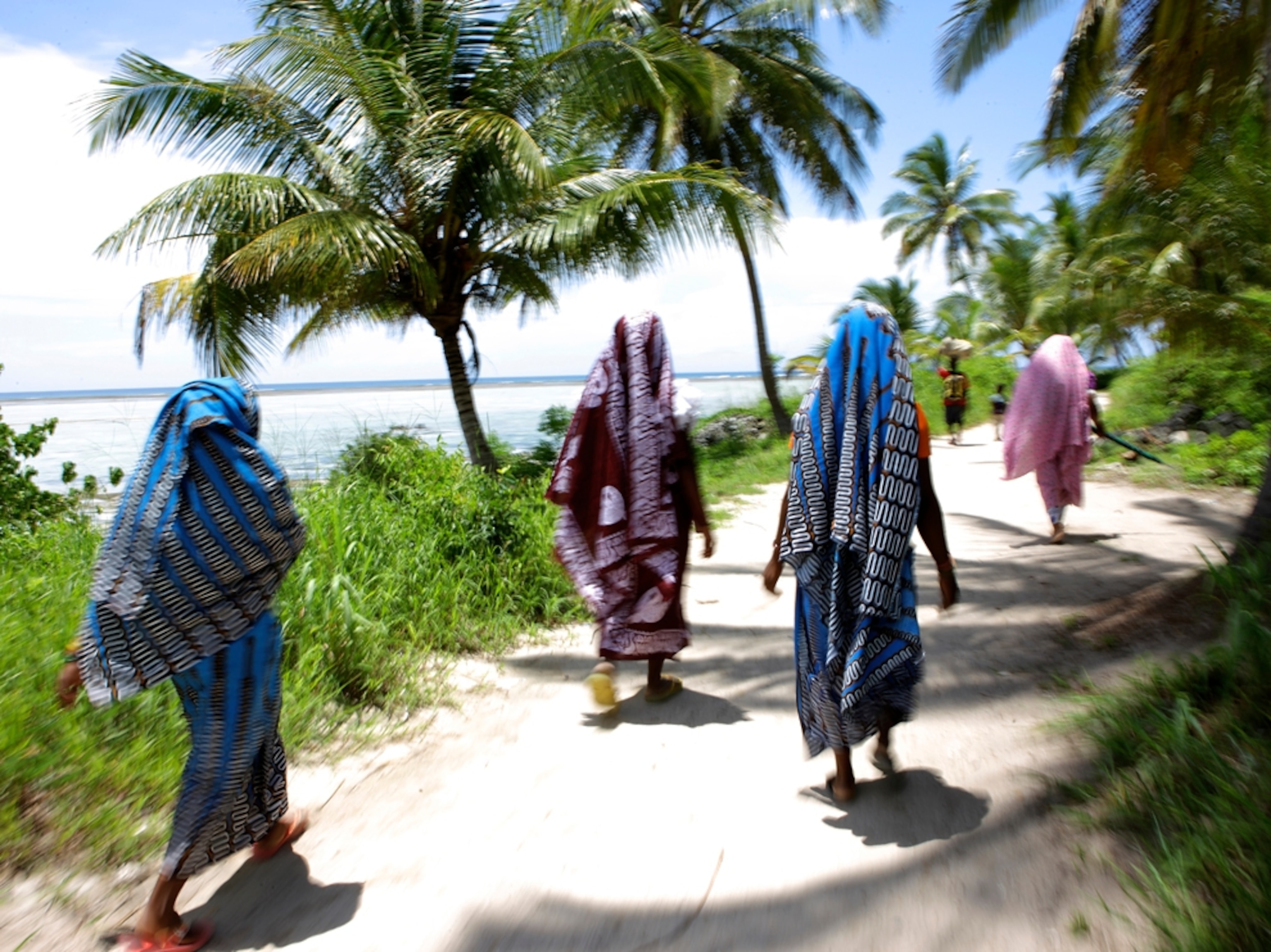 Matemo Island women village