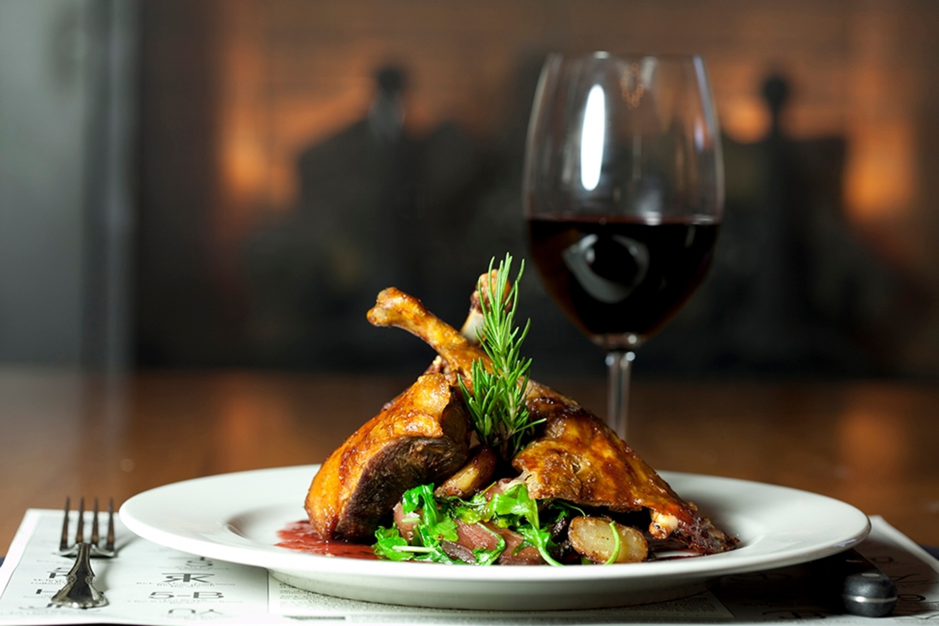 a wild game dinner at Bucks T-4