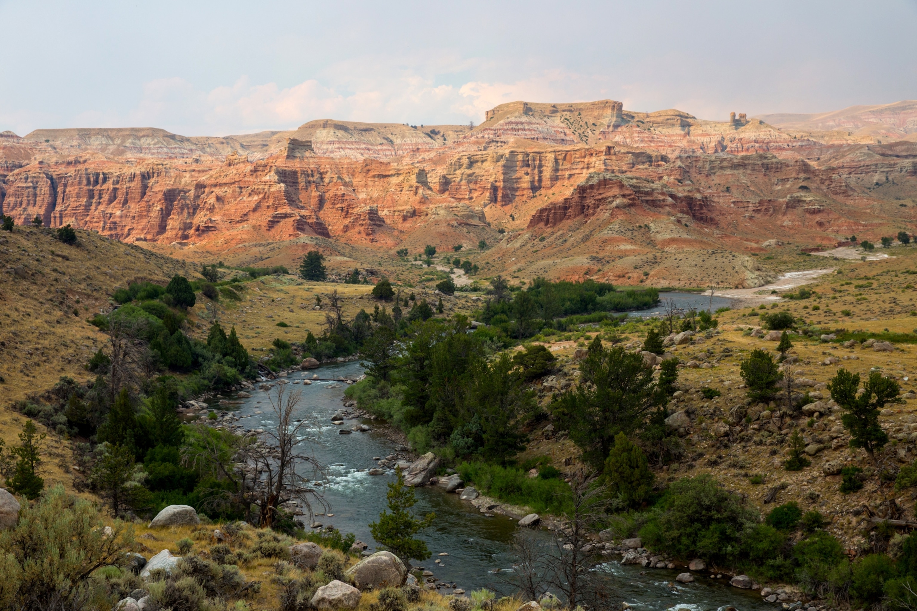 the Rocky Badlands in Dubois, Wyoming