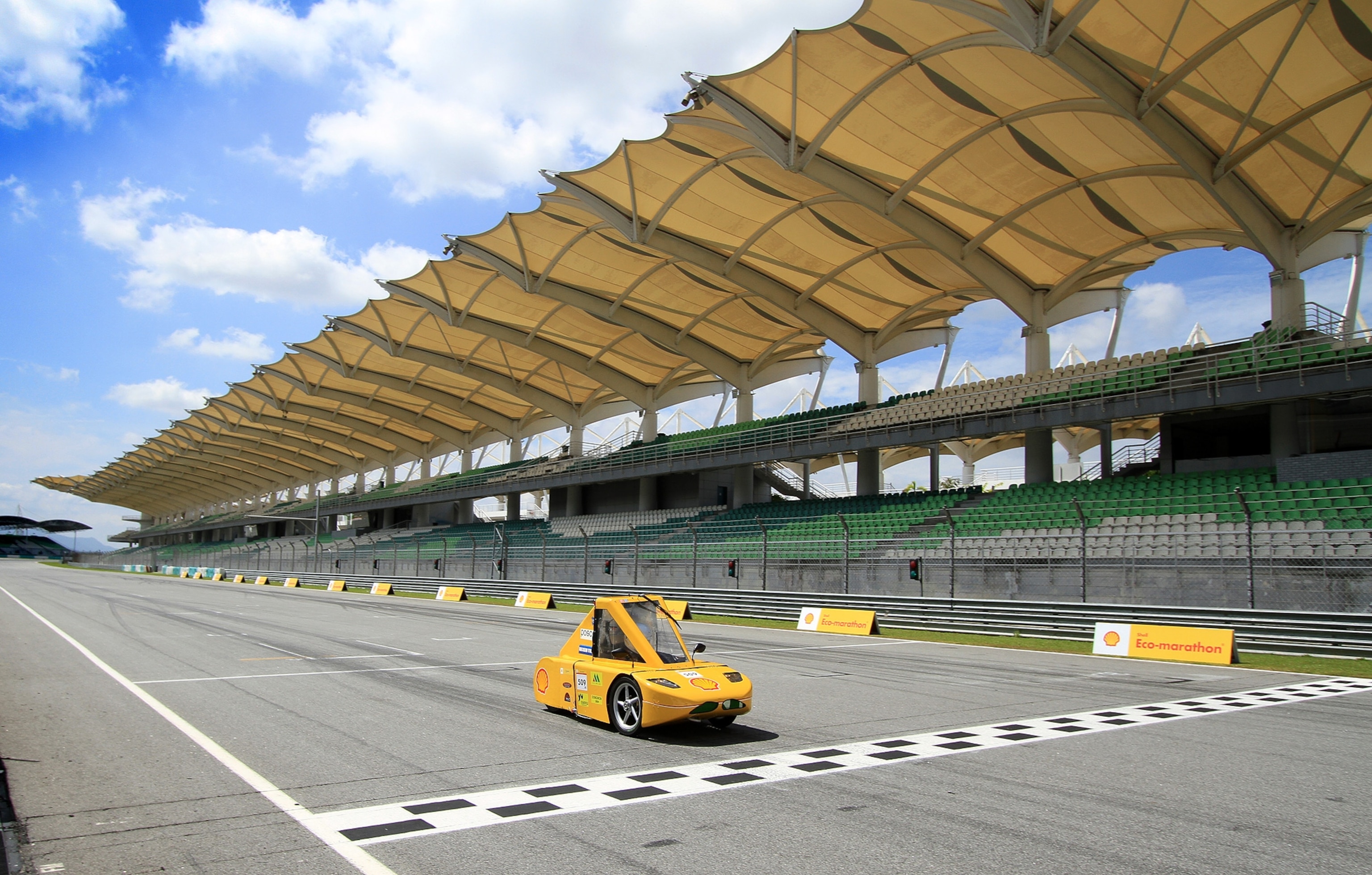 Concept car picture - South Korea’s gasoline-powered urban concept car in Shell Eco-marathon Asia