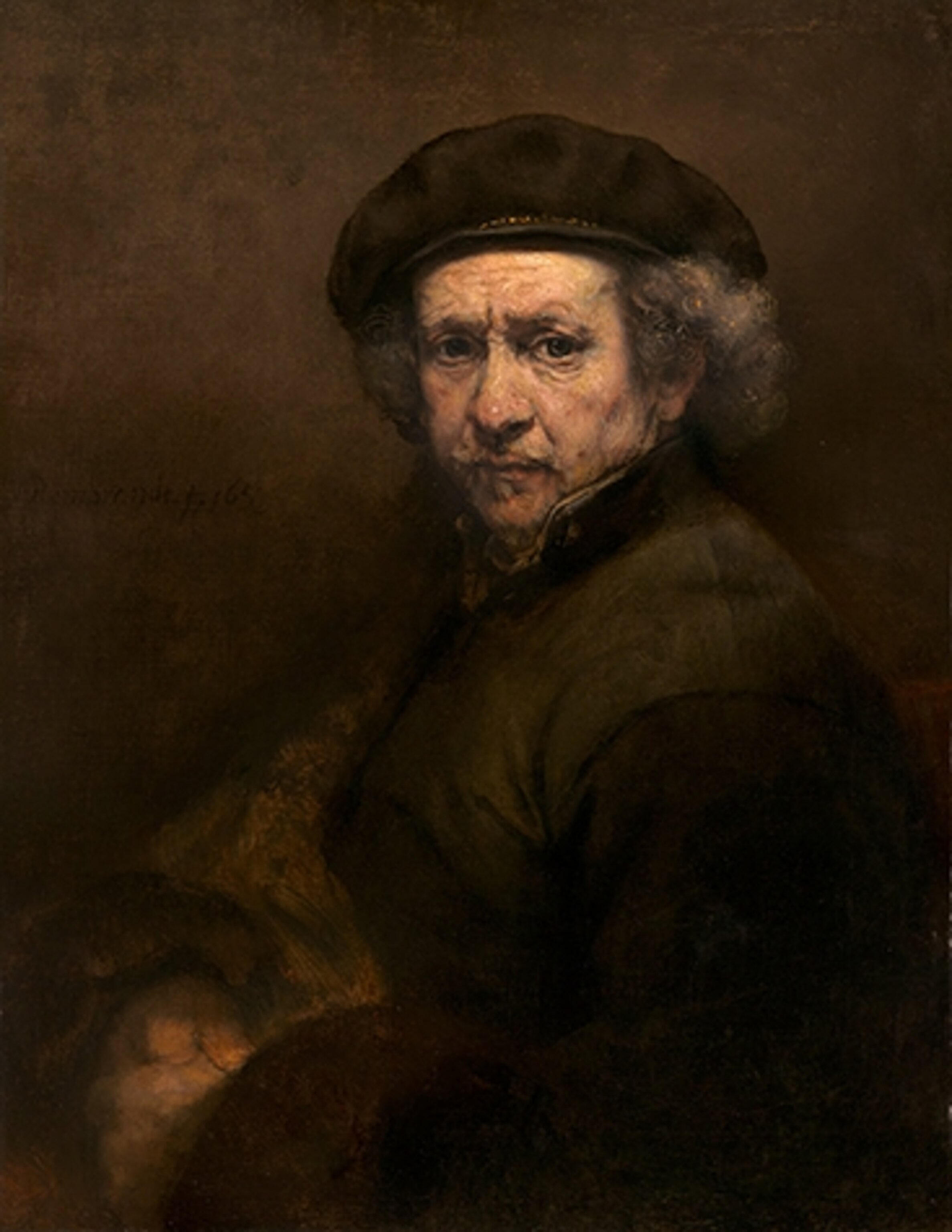 "Self-Portrait," by Rembrandt van Rijn (Photograph by NGA Images, National Gallery of Art)