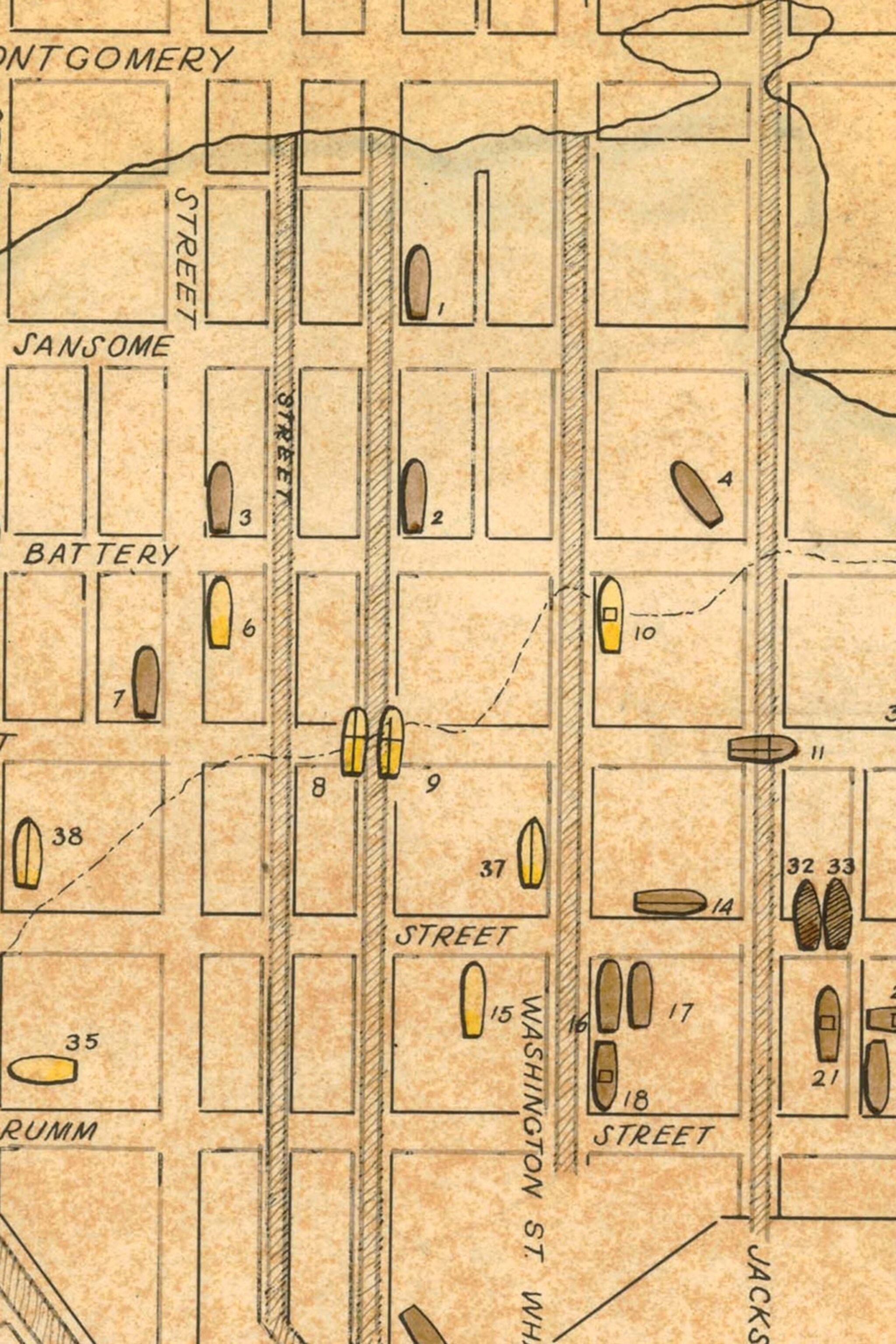 New Map Reveals Ships Buried Below San Francisco
