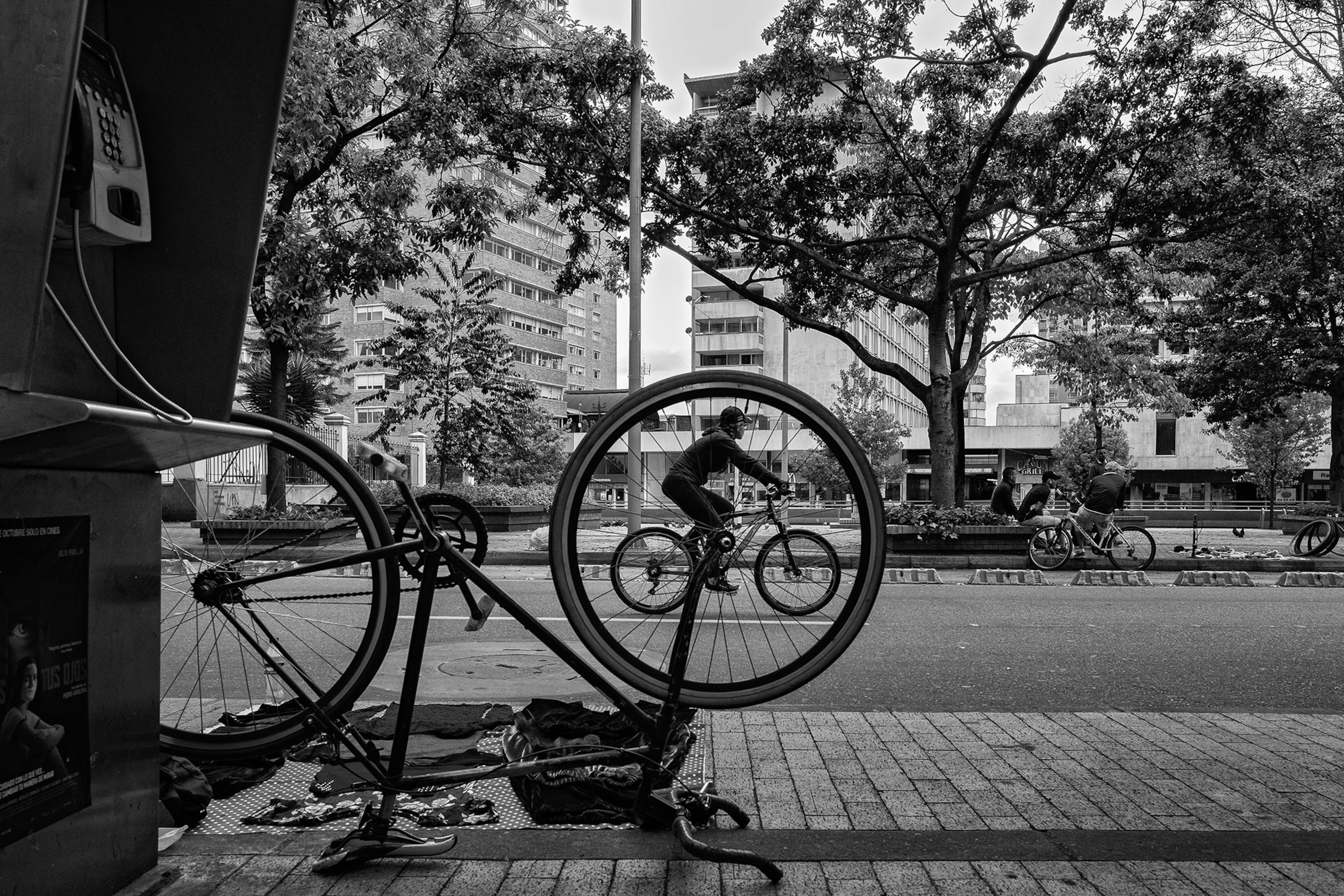 a cyclist