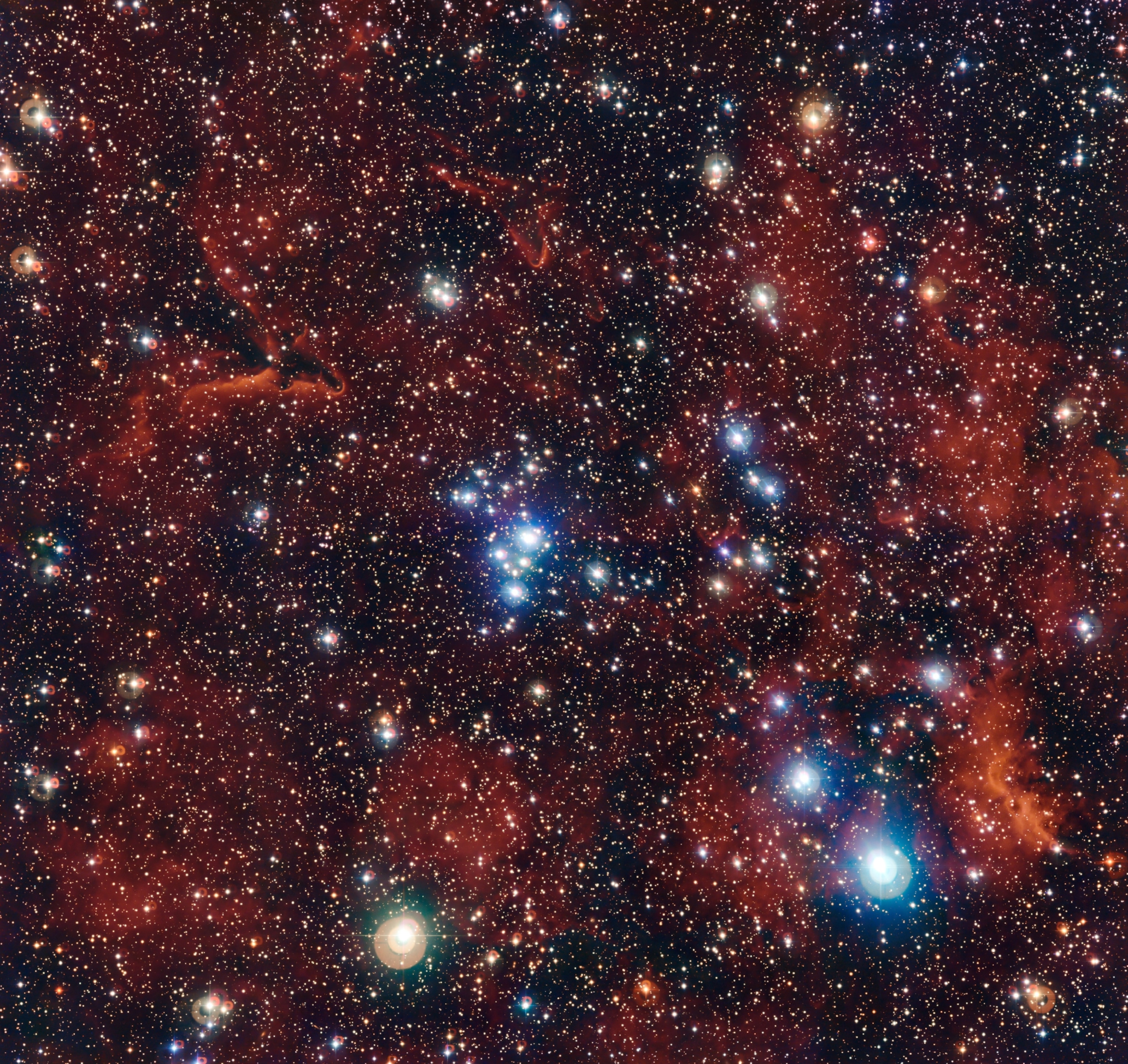 a star cluster