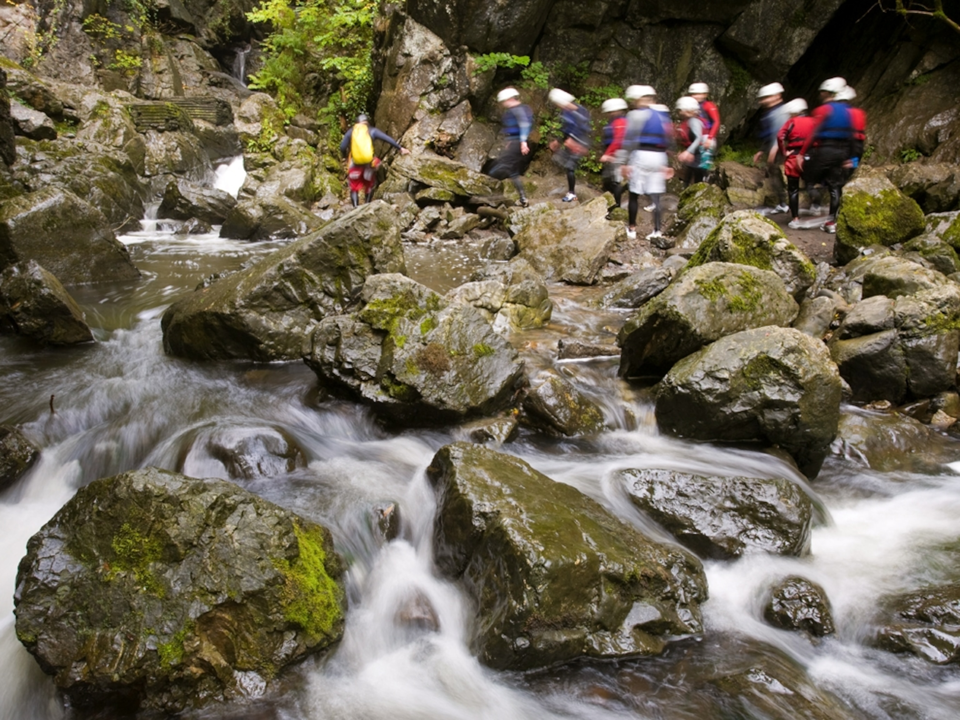 Hikers in Brecon Beacons National Park