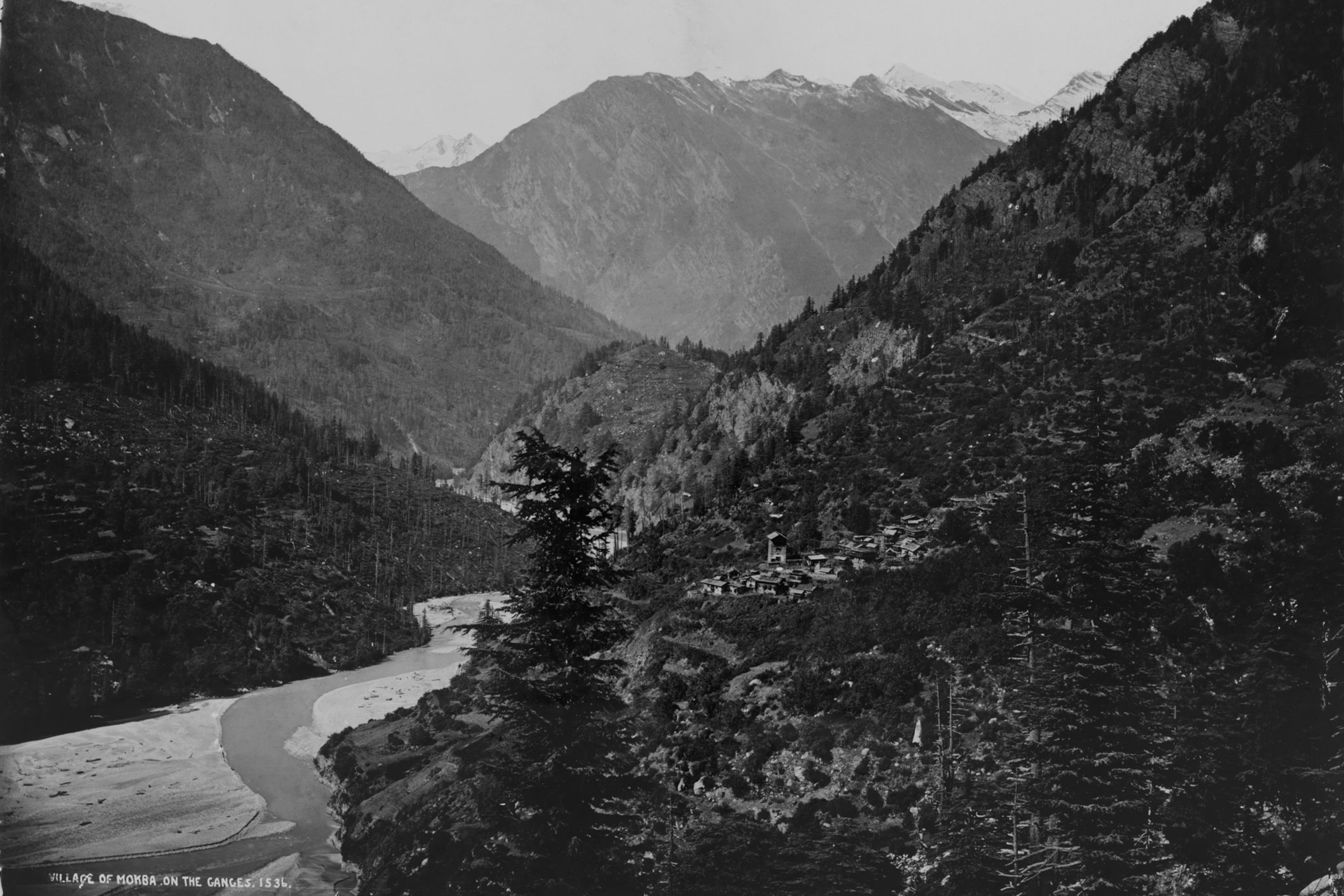 the village of Mokba on the Ganges