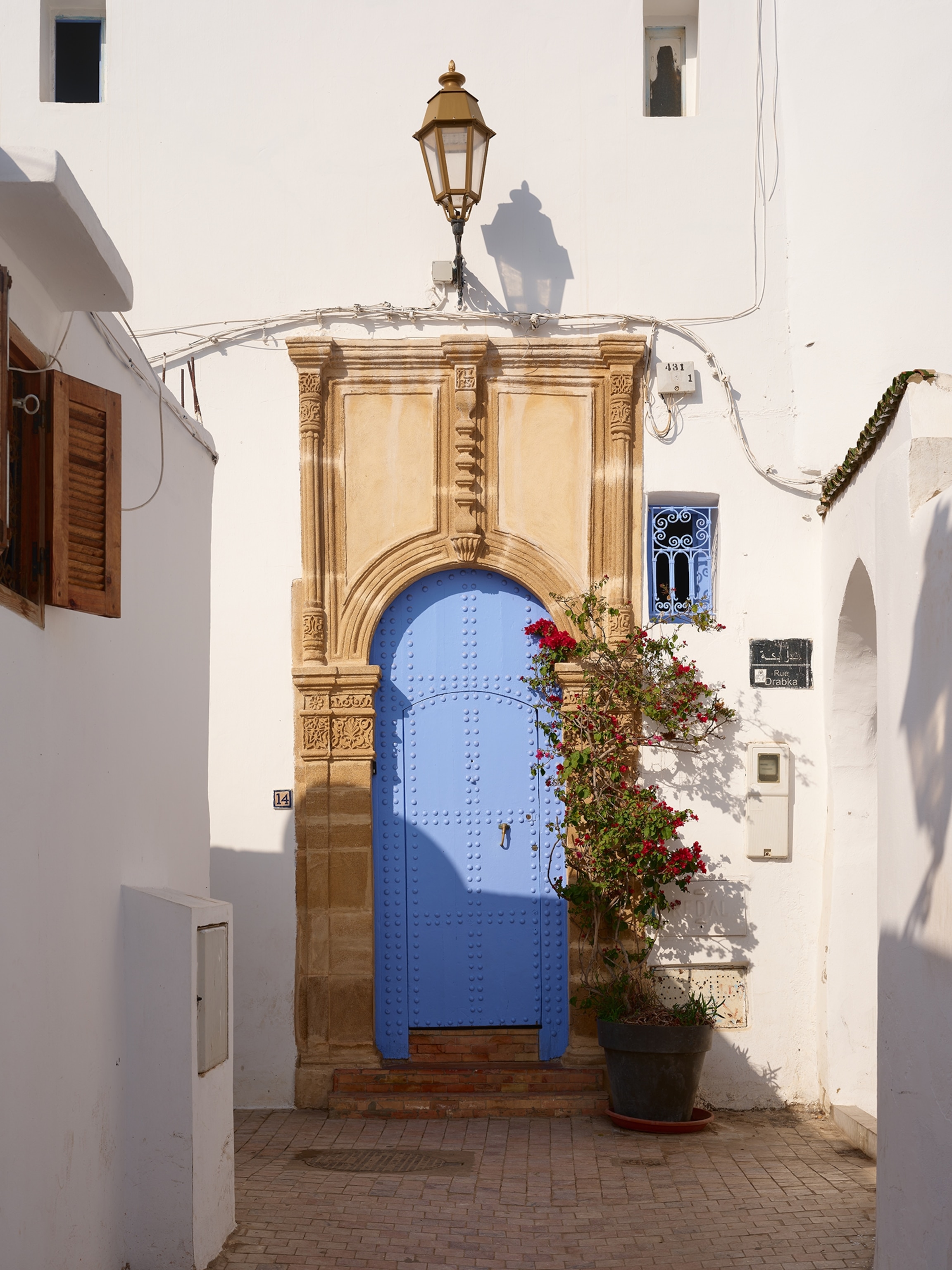 Exploring the wonders of the Kasbah of the Udayas in Rabat.