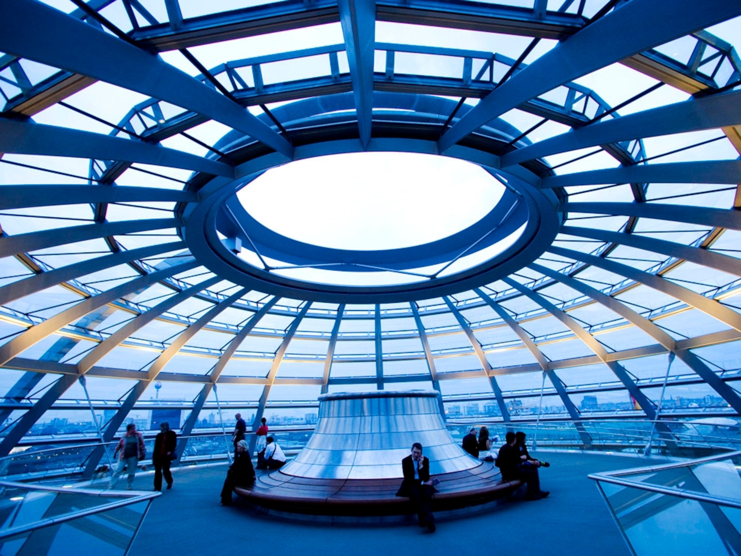Reichstag glass dome