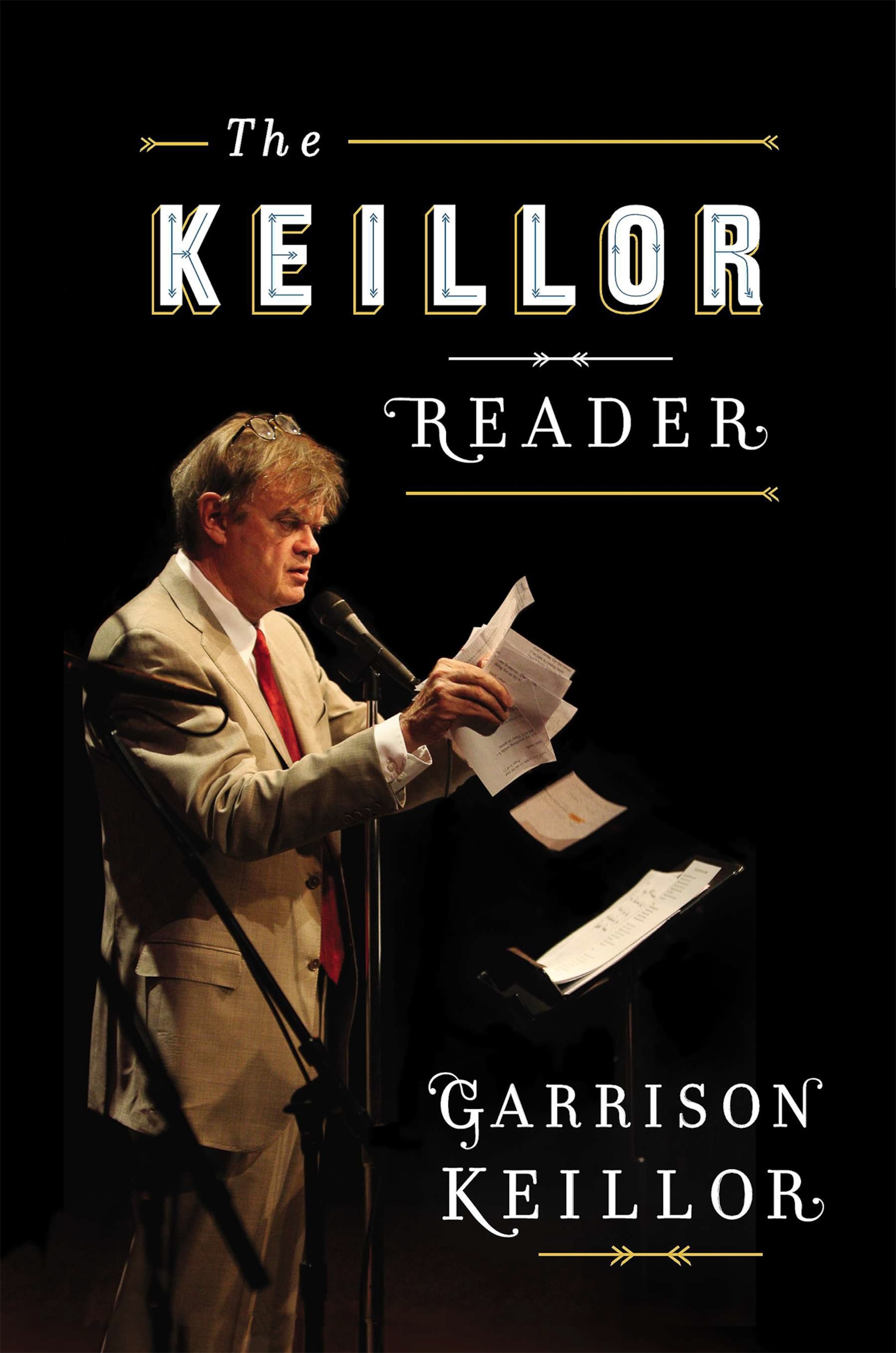 the cover of Garrison Keillor's new book, The Keillor Reader.