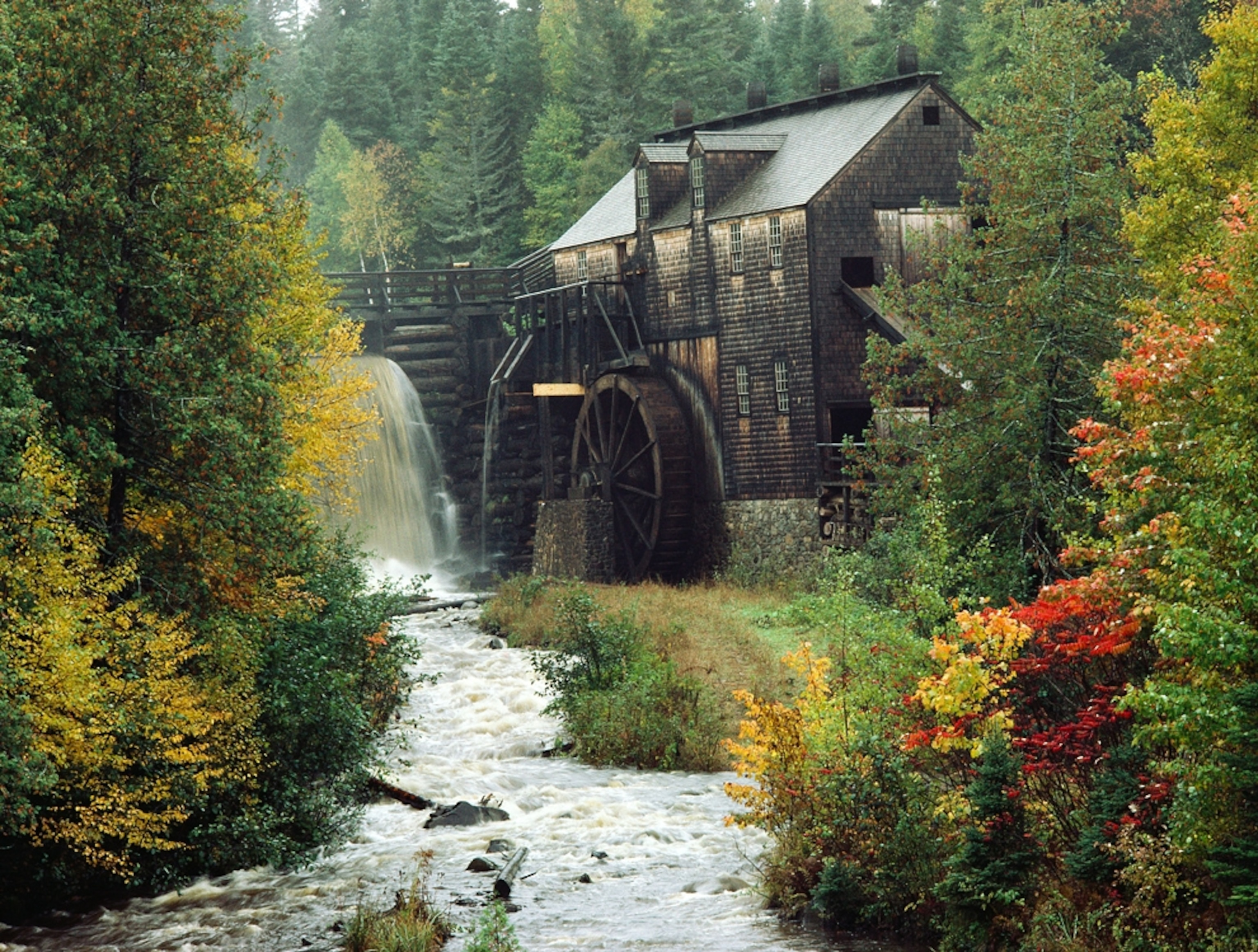 A mill in New Brunswick, Canada.