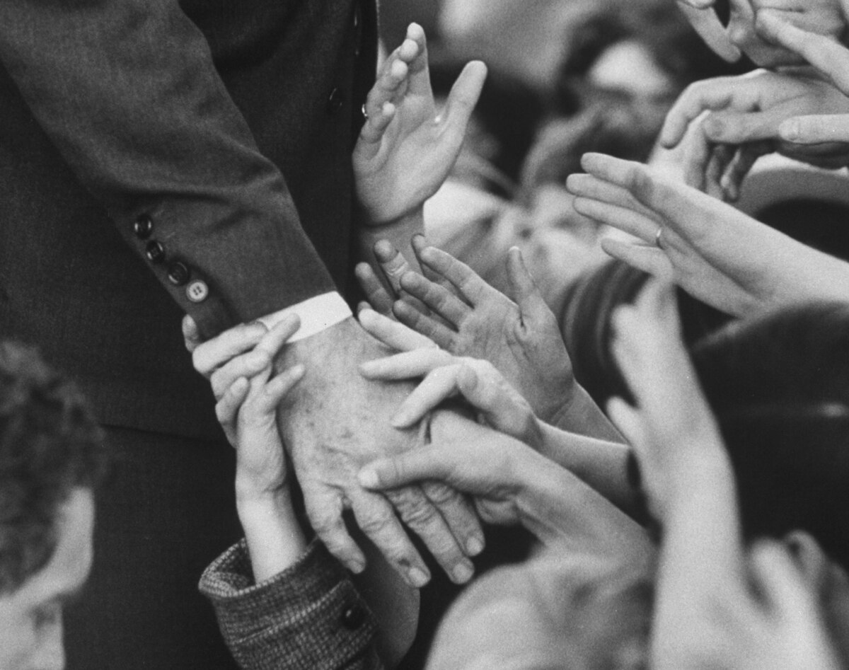 Why do we touch others so much? A history of the handshake offers clues